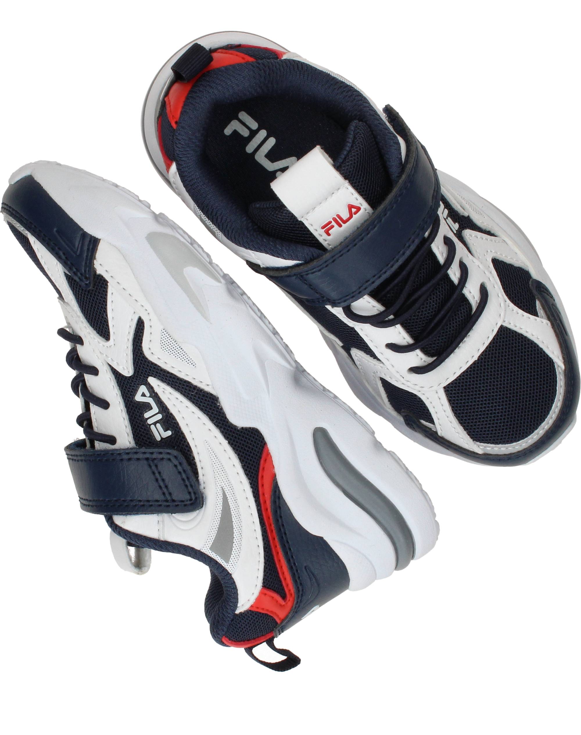 Fila Madrun Velcro Sneakers Jongens Blauw, sneaker voor jongens – foto 4