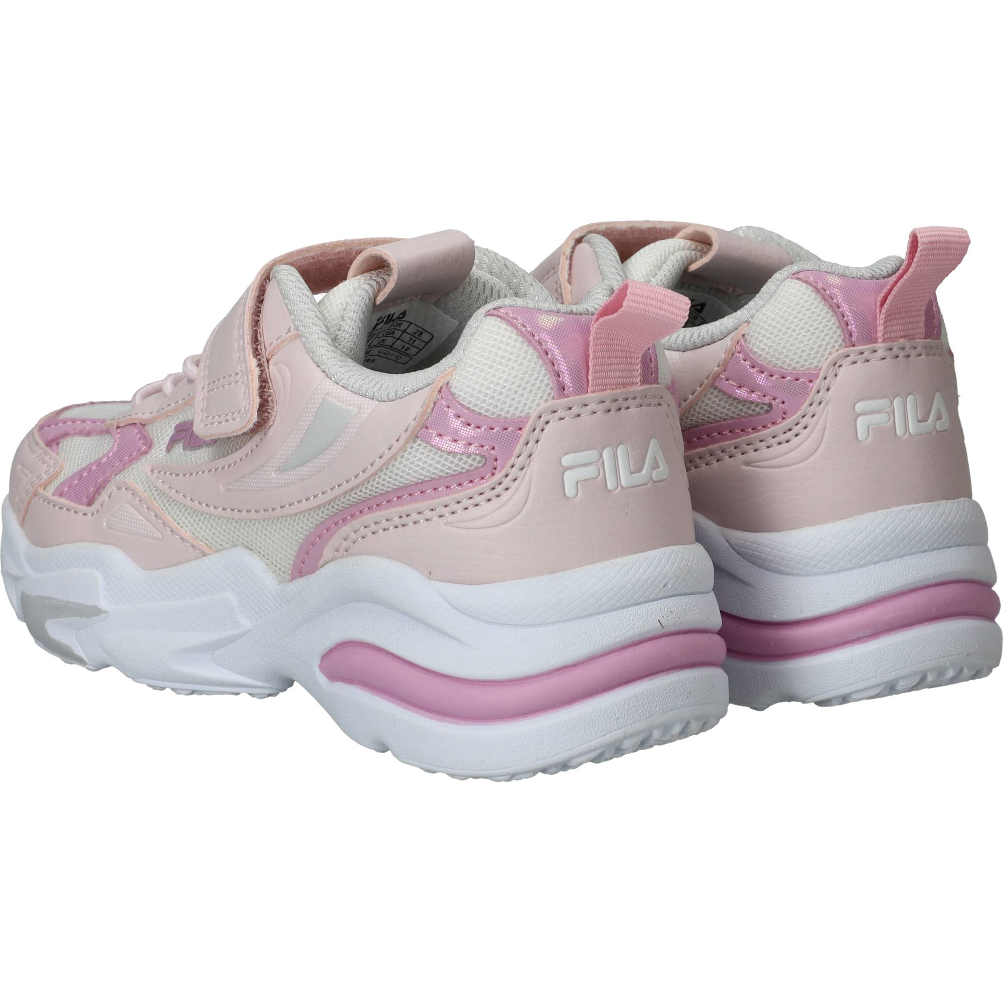 Fila Madrun Velcro Sneakers Meisjes Roze, sneaker voor meisjes – foto 3