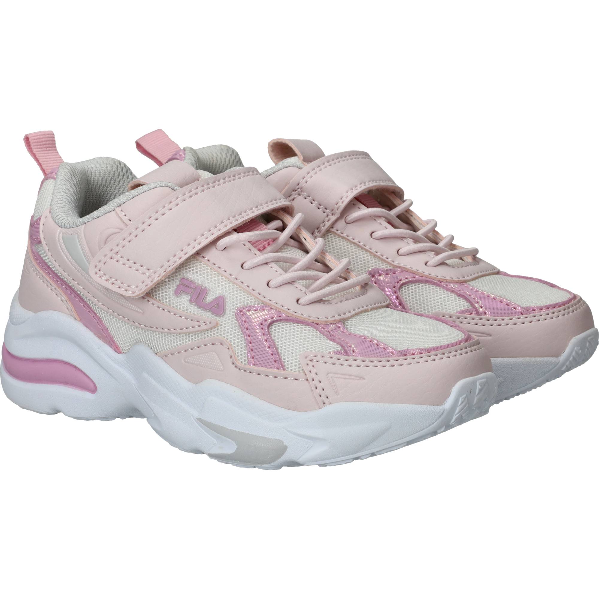 Fila Madrun Velcro Sneakers Meisjes Roze, sneaker voor meisjes – foto 2
