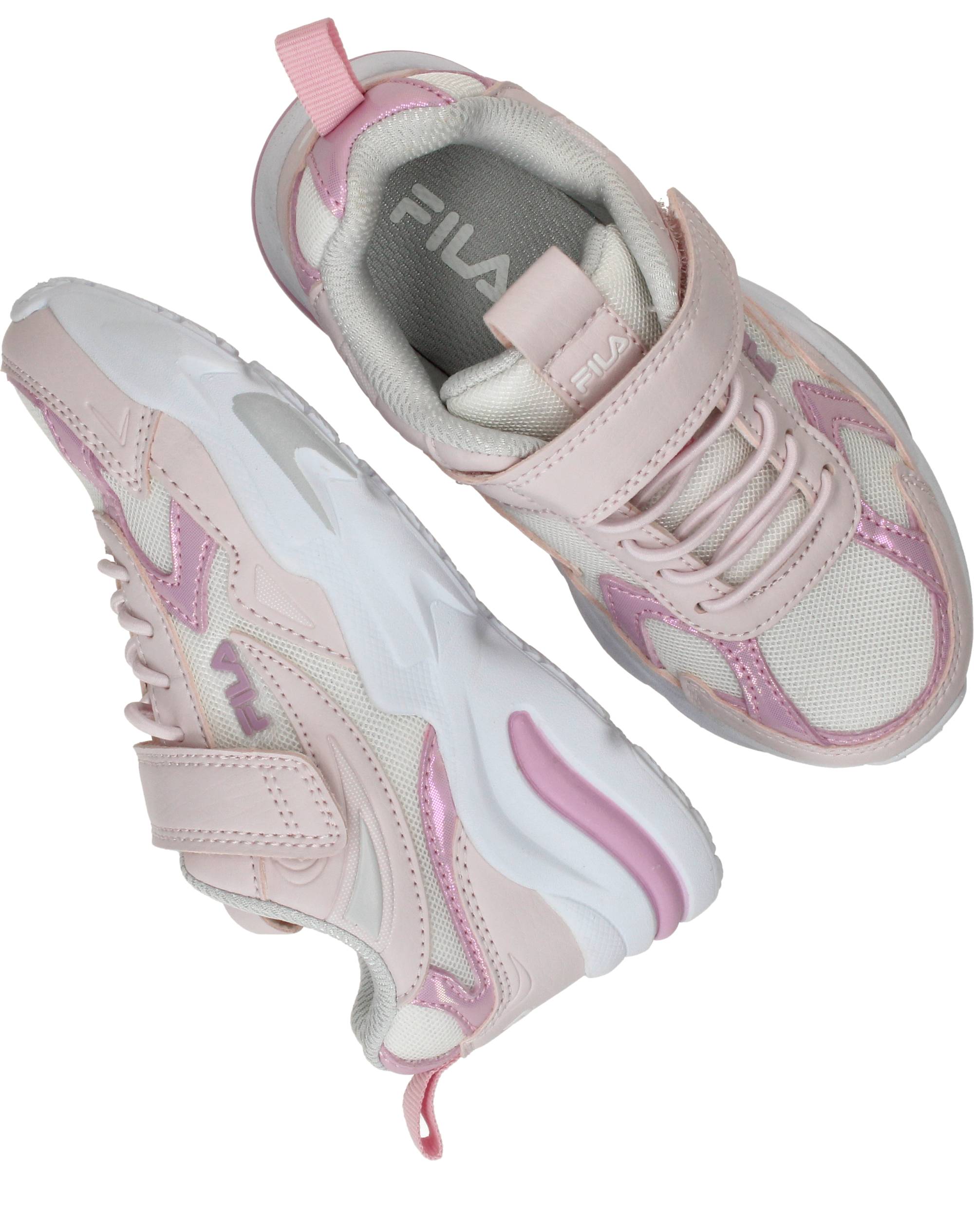 Fila Madrun Velcro Sneakers Meisjes Roze, sneaker voor meisjes – foto 4