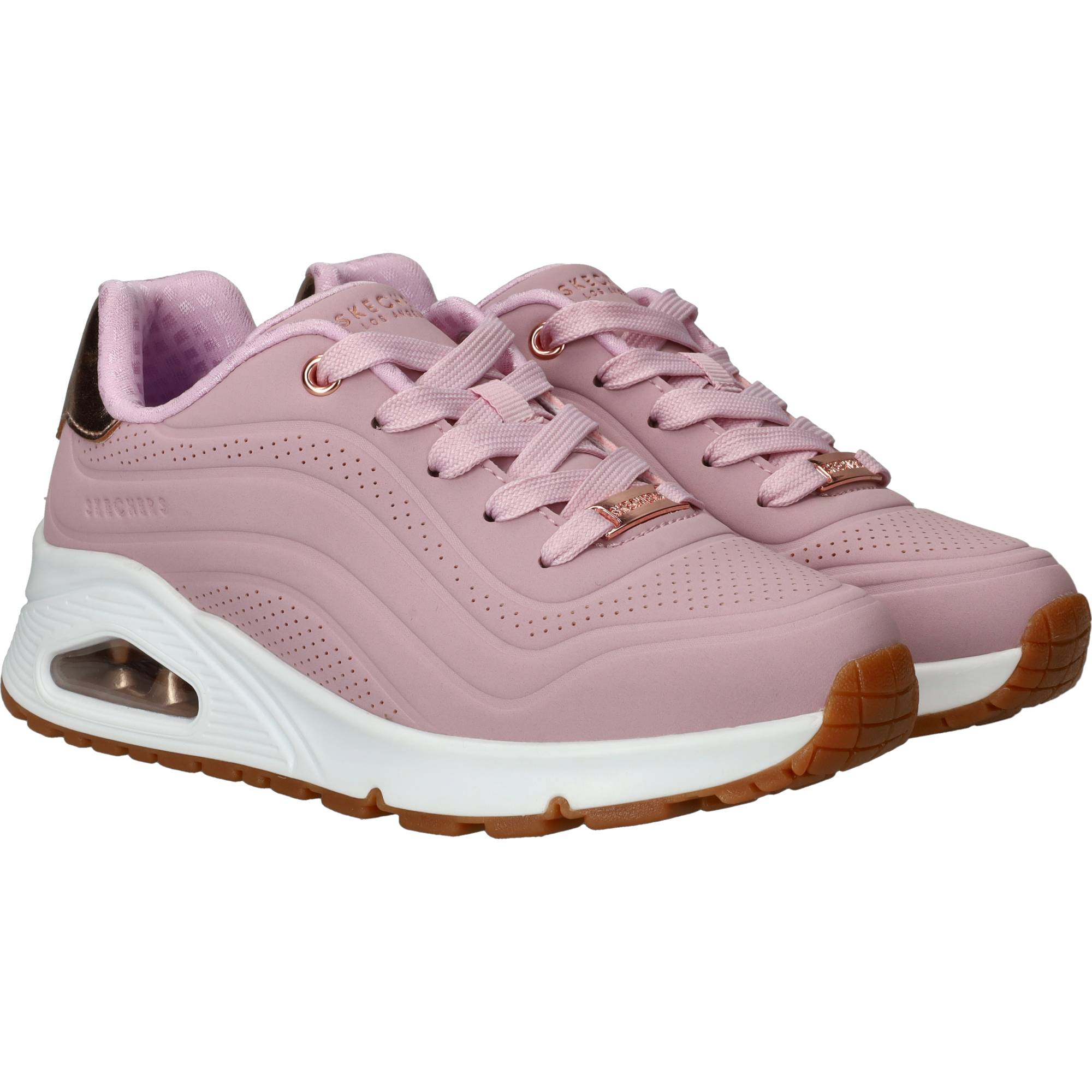 Skechers Uno Gen 1 Sneakers Meisjes Roze, sneaker voor meisjes – foto 2