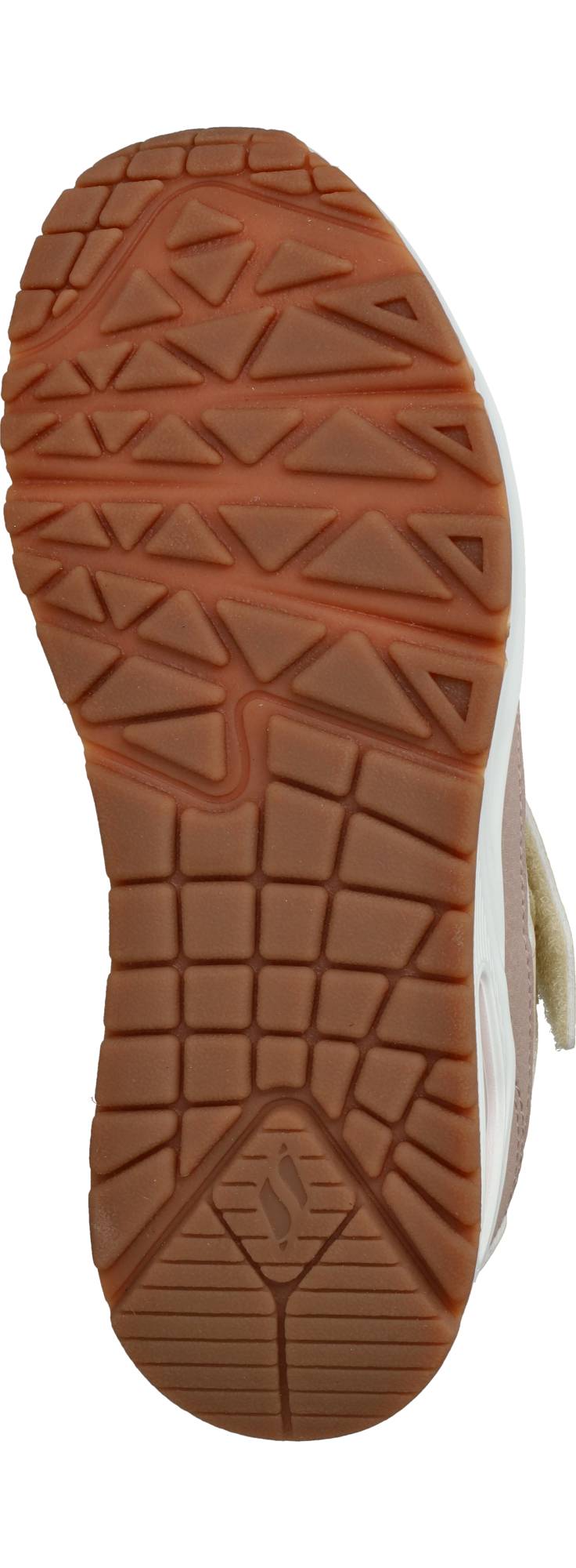 Skechers Uno Mesh Pop Sneakers Meisjes Beige – foto 5 van 6