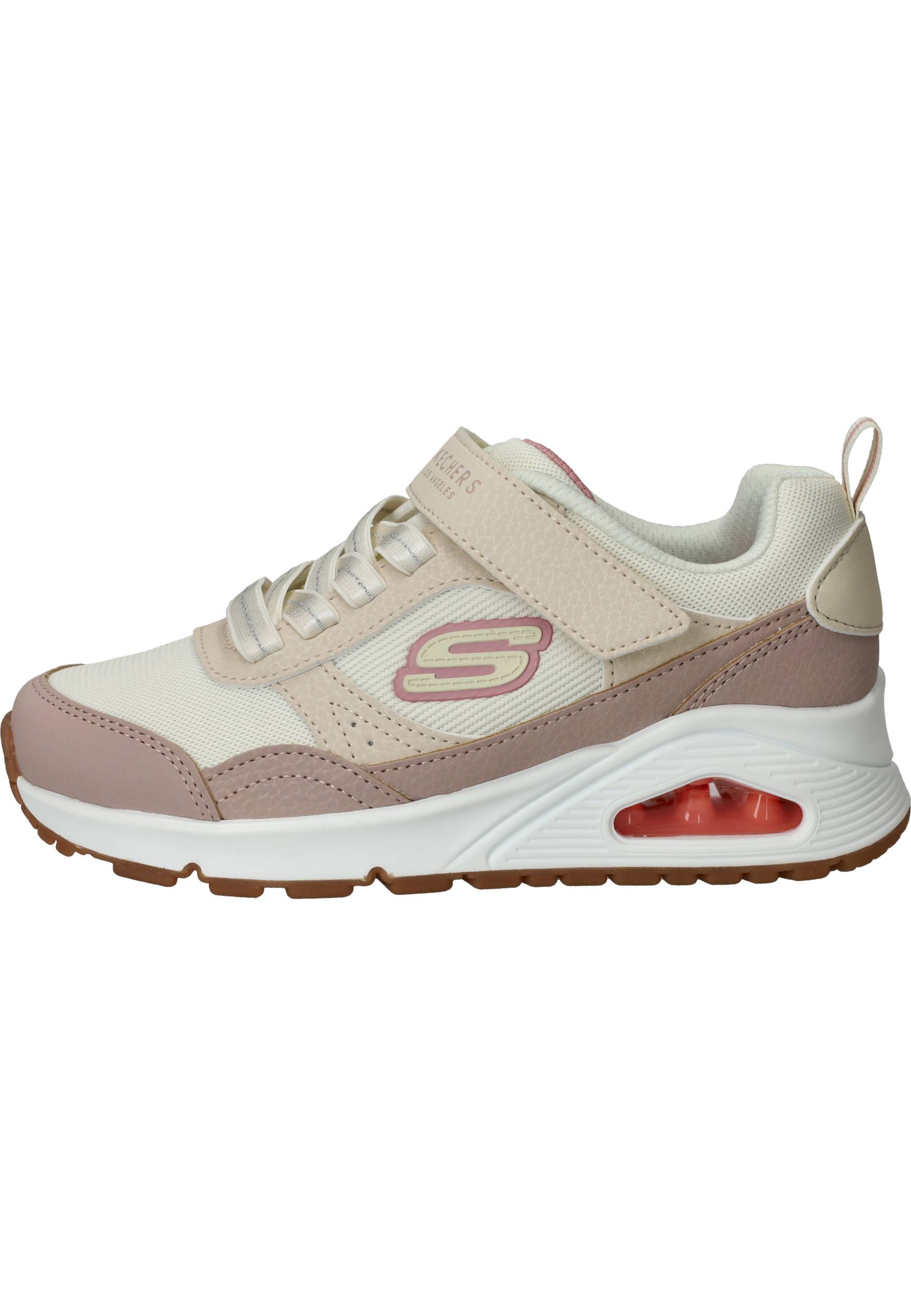 Skechers Uno Mesh Pop Sneakers Meisjes Beige – foto 6 van 6