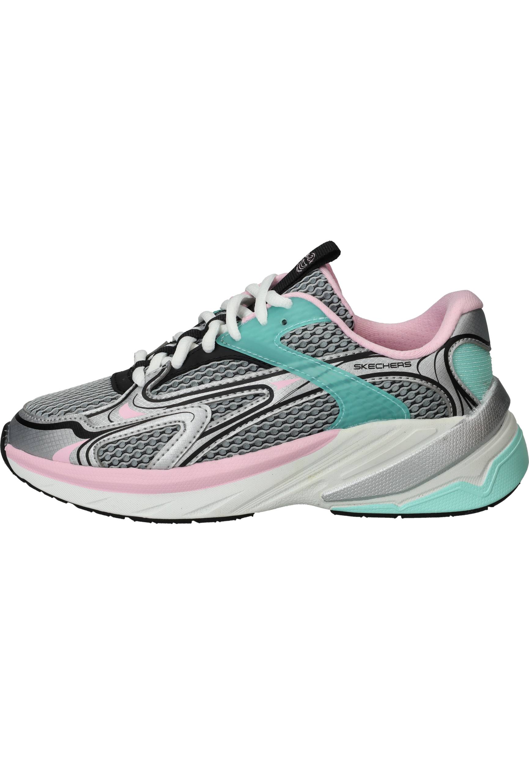 Skechers S2K Sneakers Meisjes Zilver – foto 6 van 6