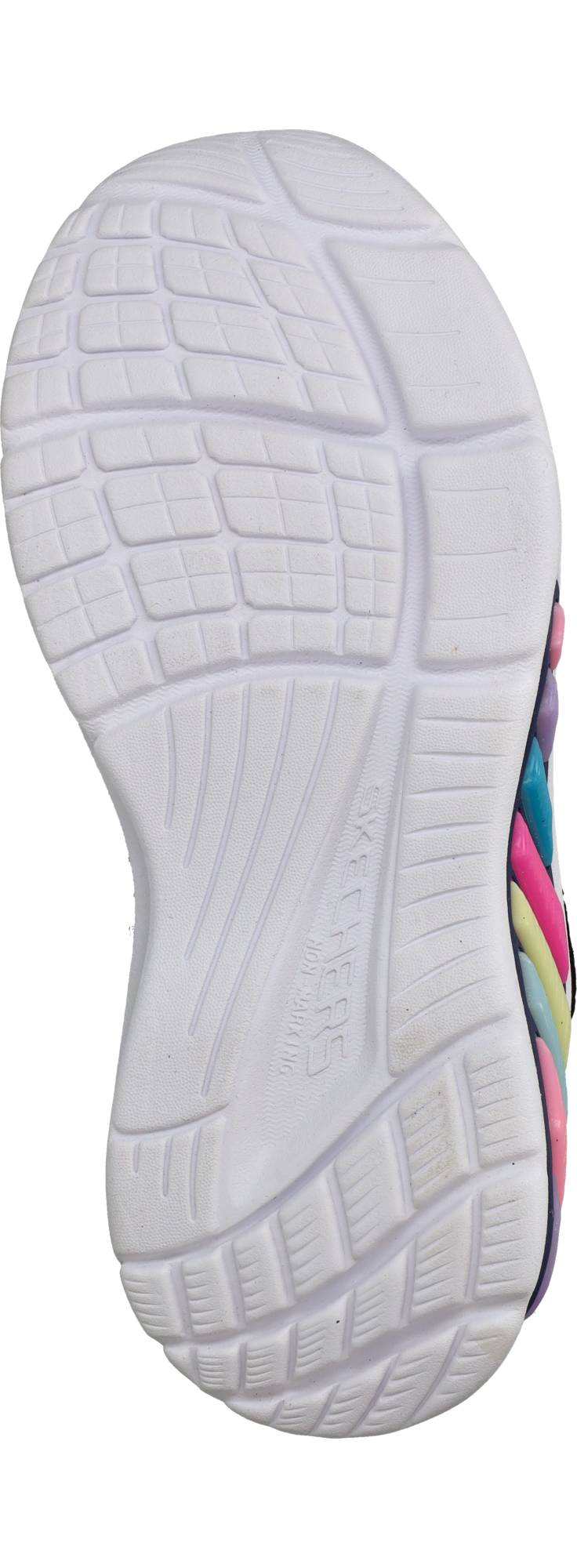 Skechers S-Lights Rainbow Cruisers Sneakers Meisjes Paars – foto 5 van 6