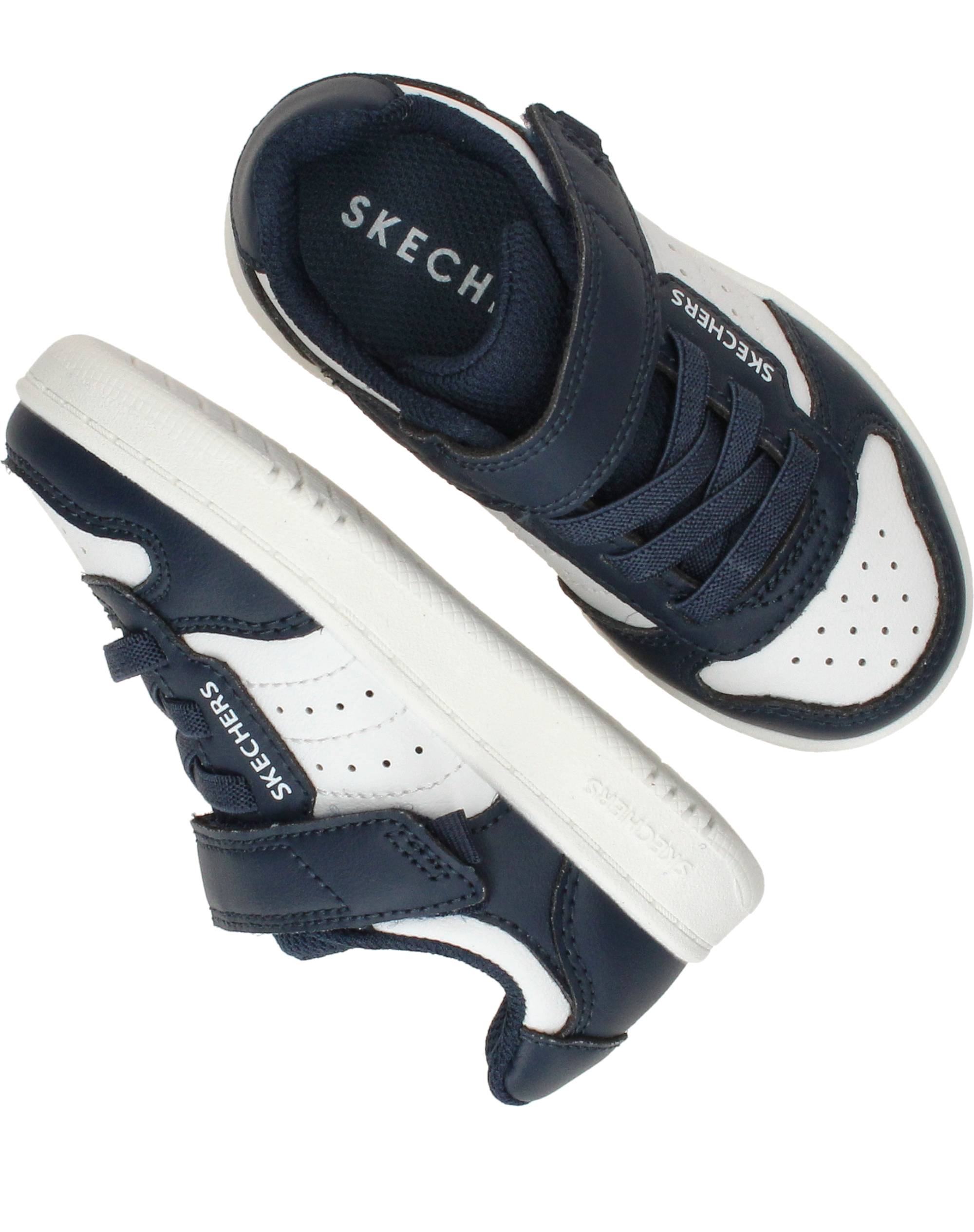 Skechers Quick Street Sneakers Jongens Blauw, sneaker voor jongens – foto 8