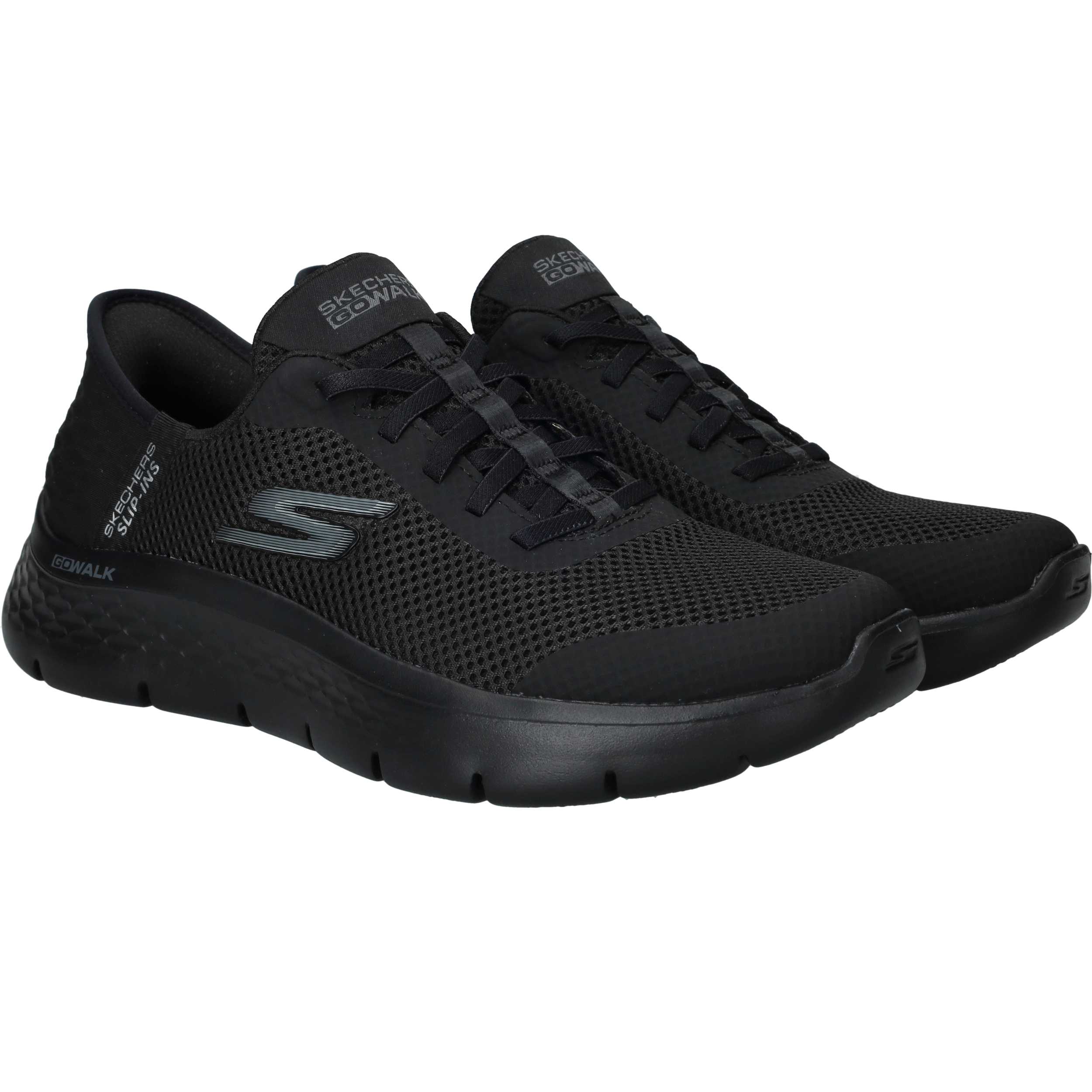 Skechers Slip-Ins Go Walk Flex Sneakers Dames Zwart, sneaker voor dames – foto 2