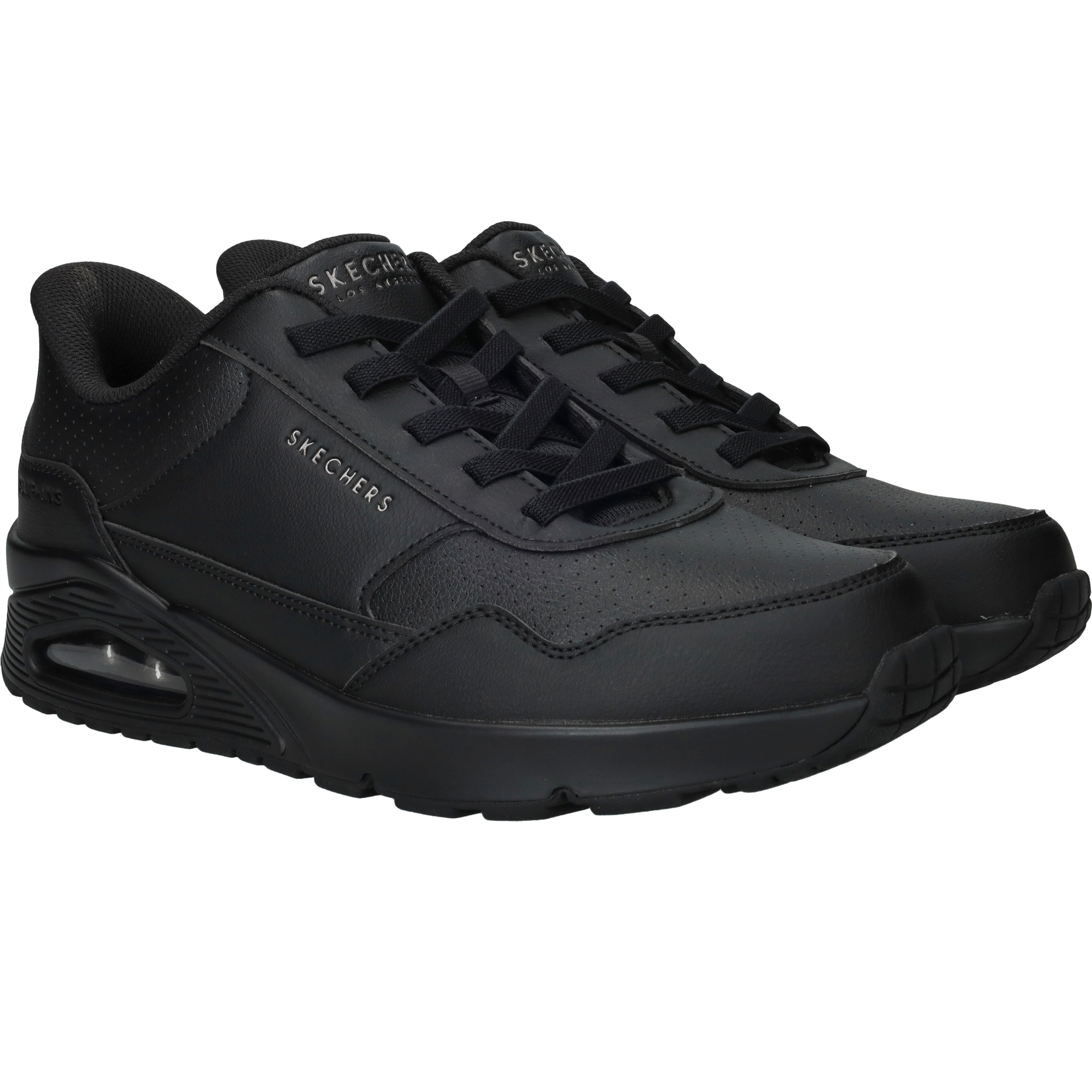 Skechers Slip Ins Uno Banksia Sneakers Heren Zwart, sneaker voor heren – foto 2