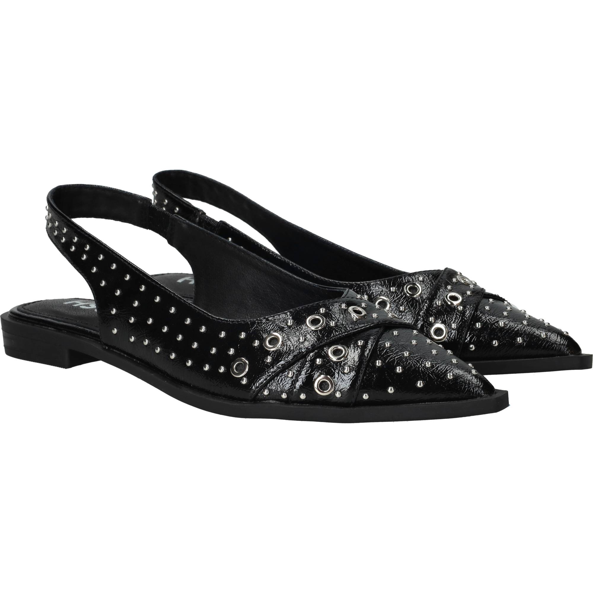 POSH By Poelman Instappers Dames Zwart, instapper voor dames – foto 2