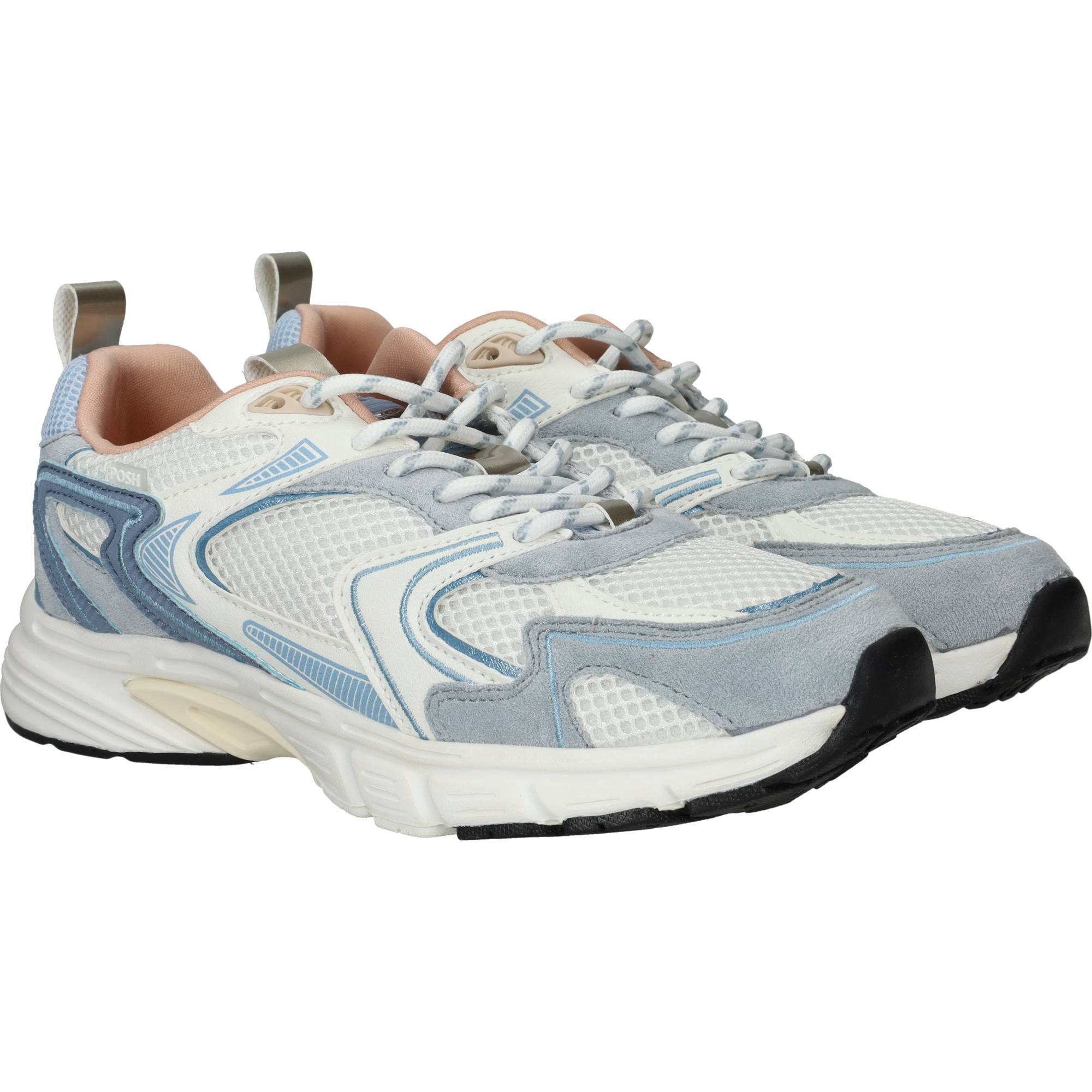POSH By Poelman Sneakers Dames Blauw, sneaker voor dames – foto 2