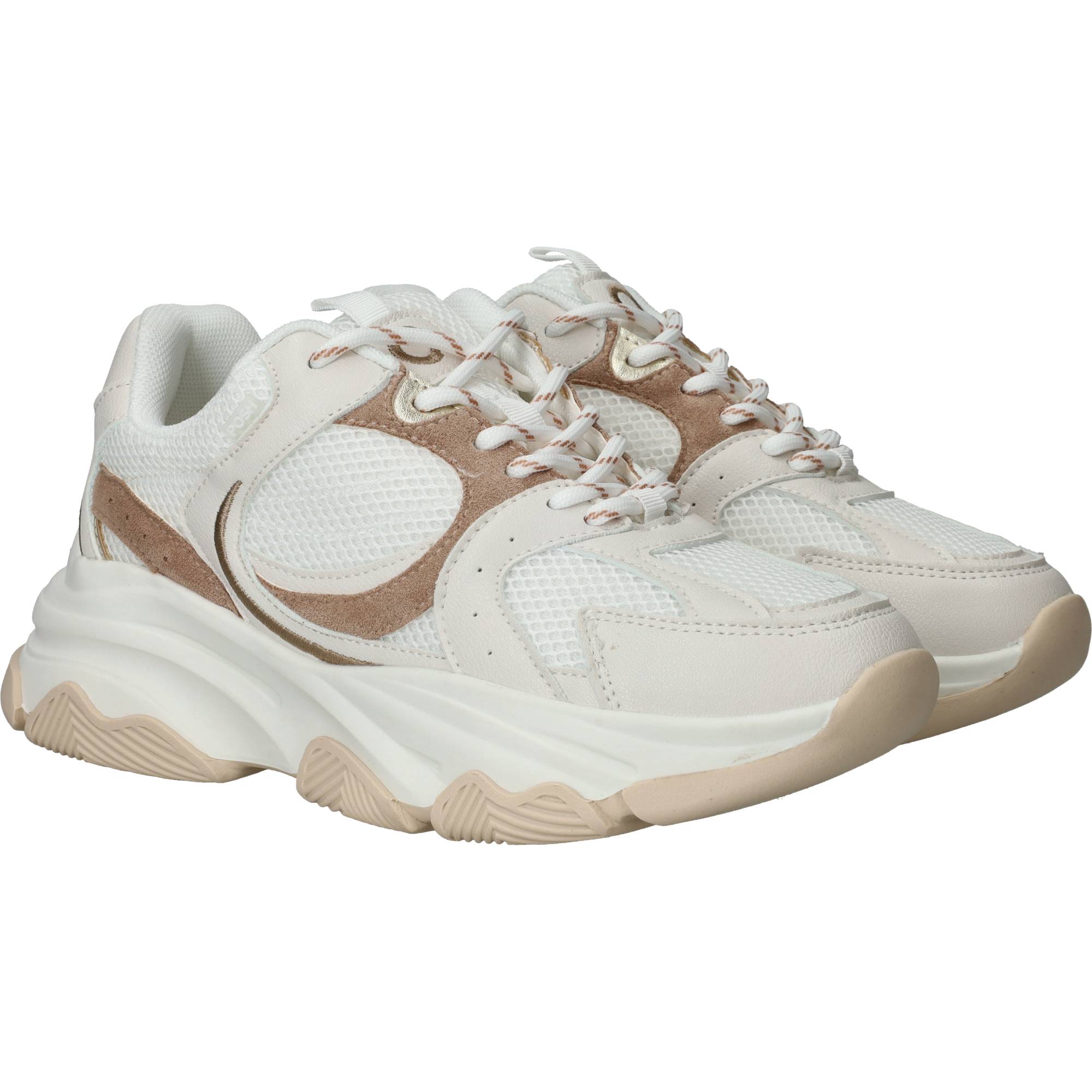 POSH By Poelman Sneakers Dames Wit, sneaker voor dames – foto 2