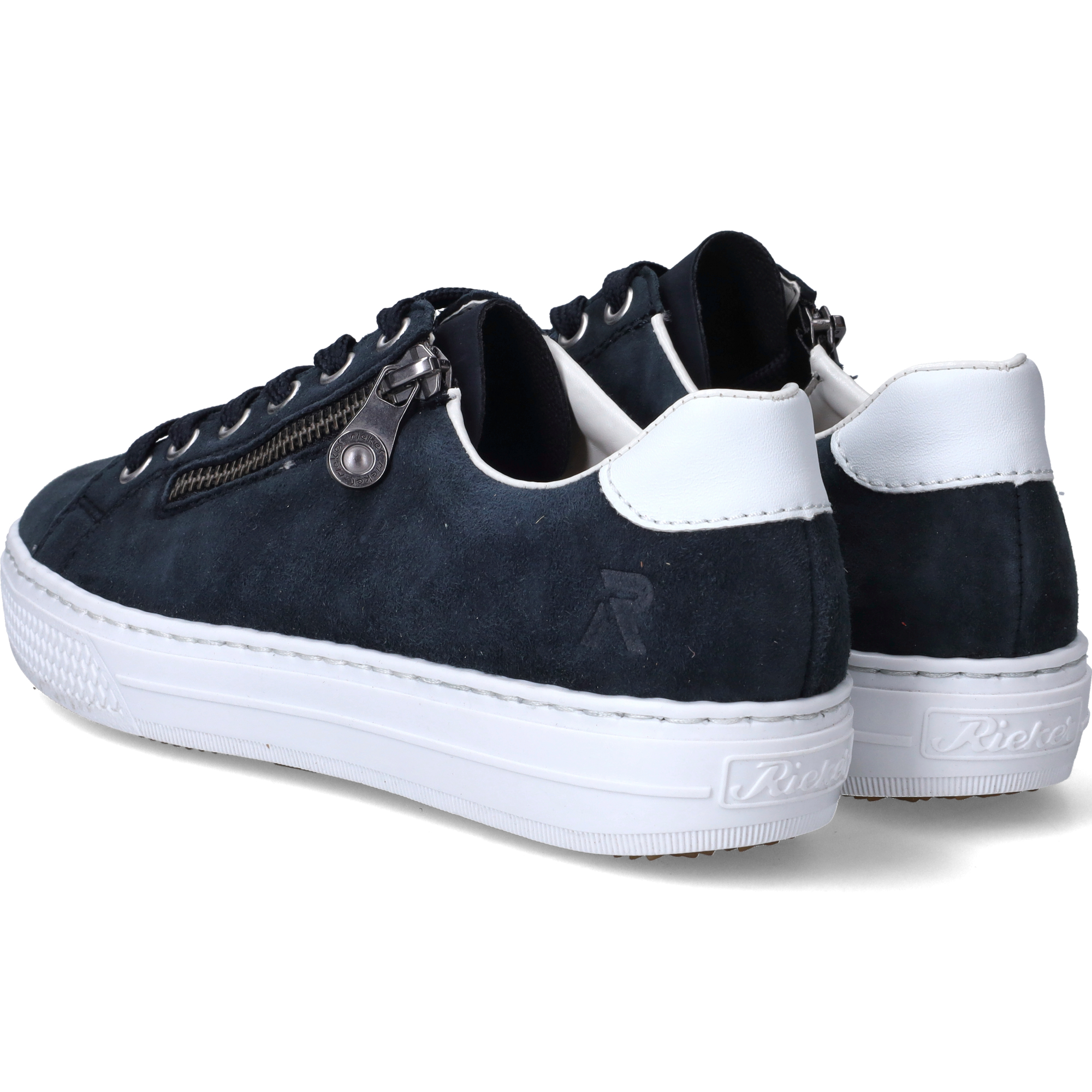 Rieker Sport Sneakers Dames Blauw, sneaker voor dames – foto 3