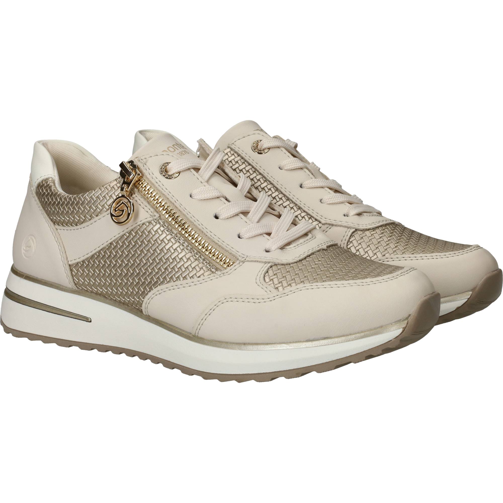 Remonte Sneakers Dames Beige, sneaker voor dames – foto 2