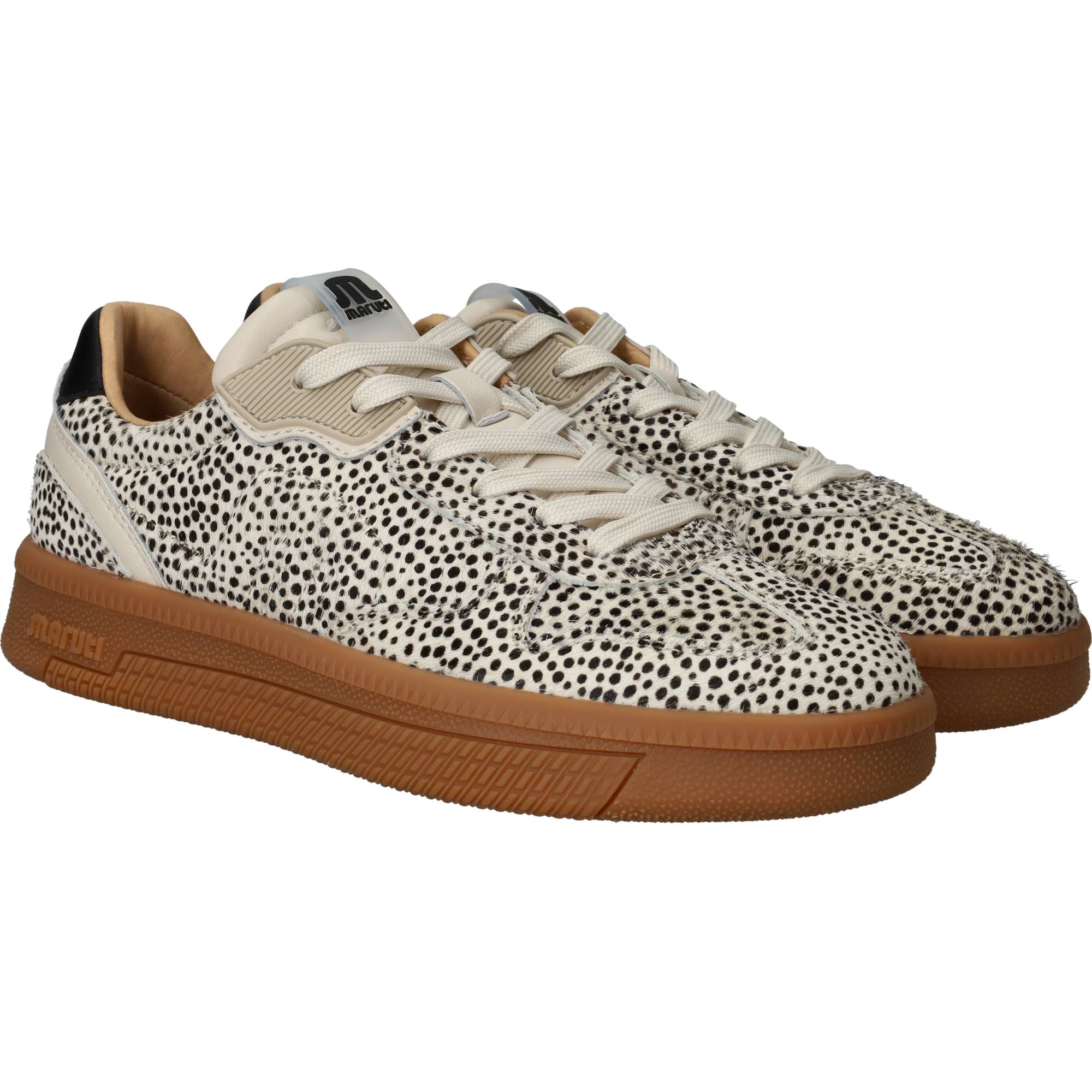 Maruti Yale Sneakers Dames Beige, sneaker voor dames – foto 2