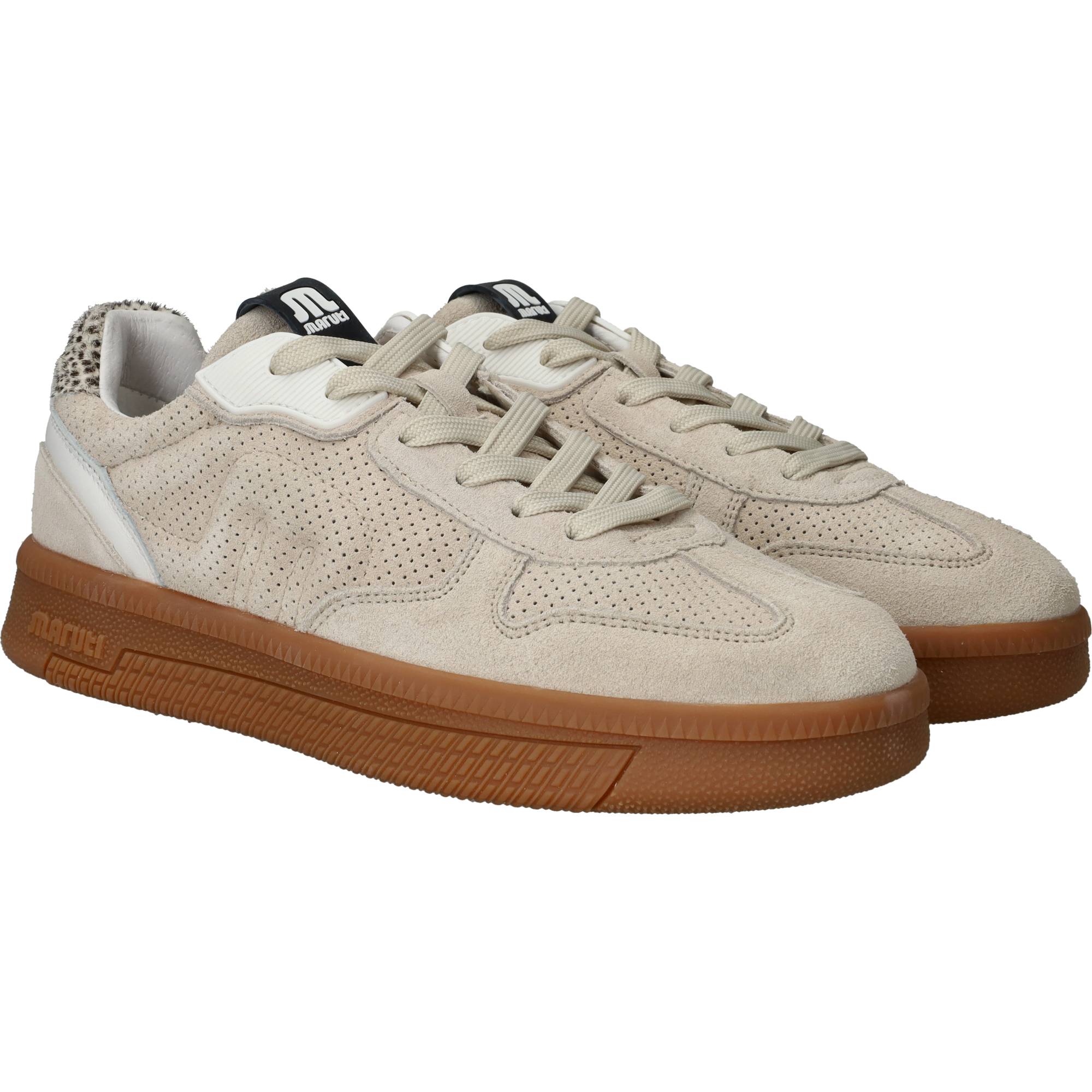 Maruti Yale Sneakers Dames Beige, sneaker voor dames – foto 6