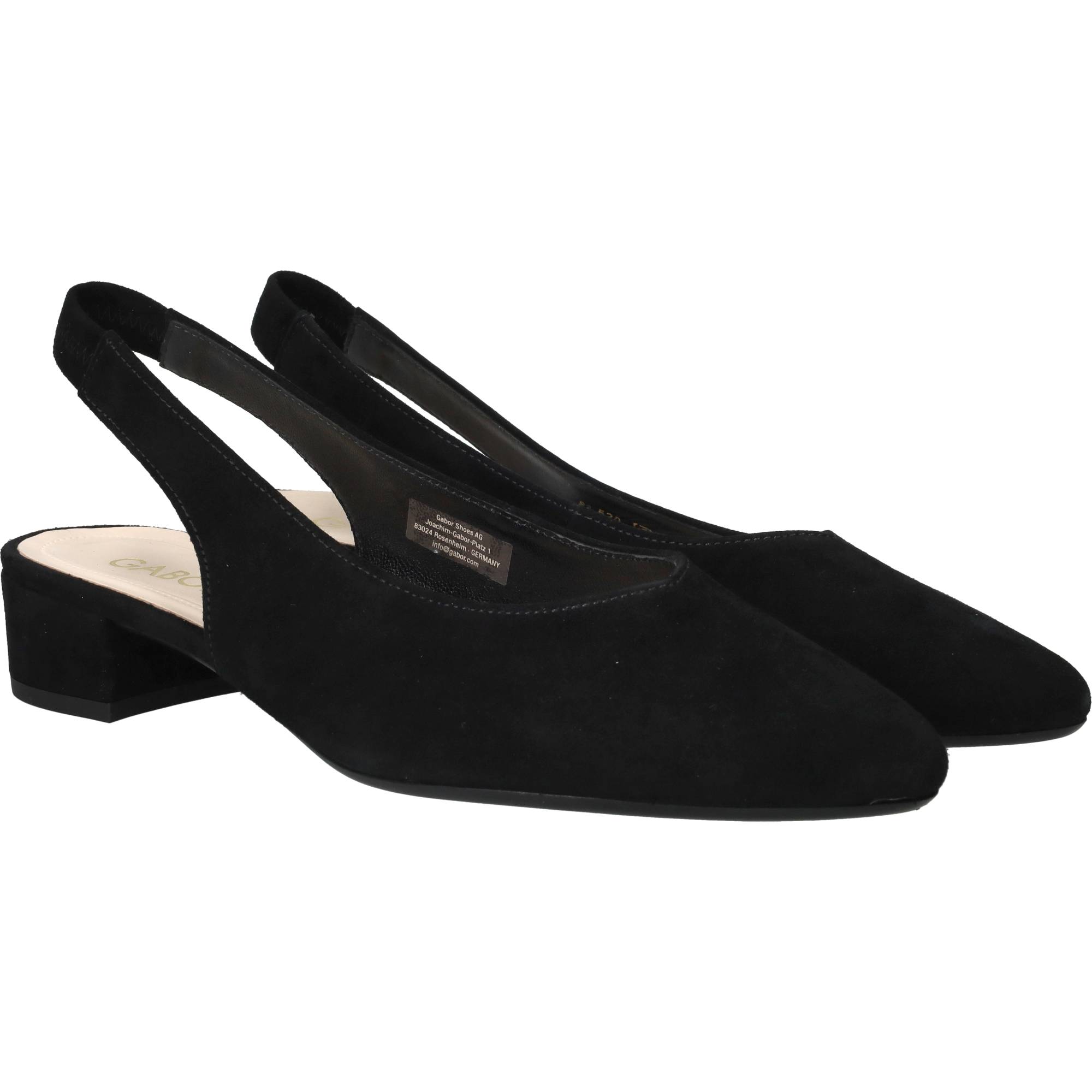 Gabor Slingbacks Dames Zwart, slingback voor dames – foto 2