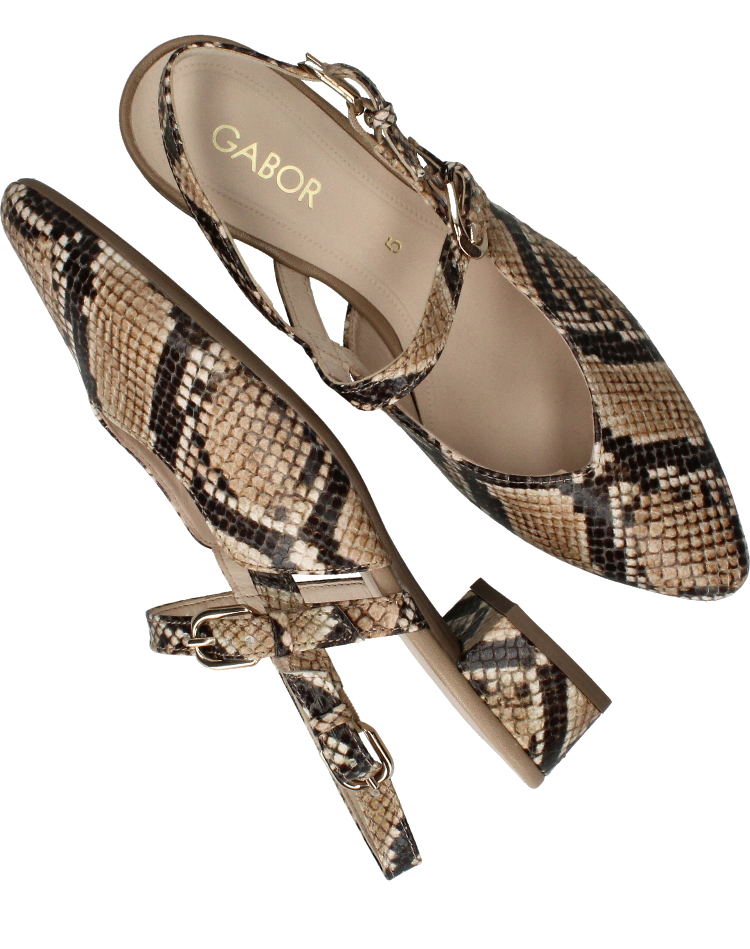 Gabor Slingbacks Dames Multi, slingback voor dames – foto 4