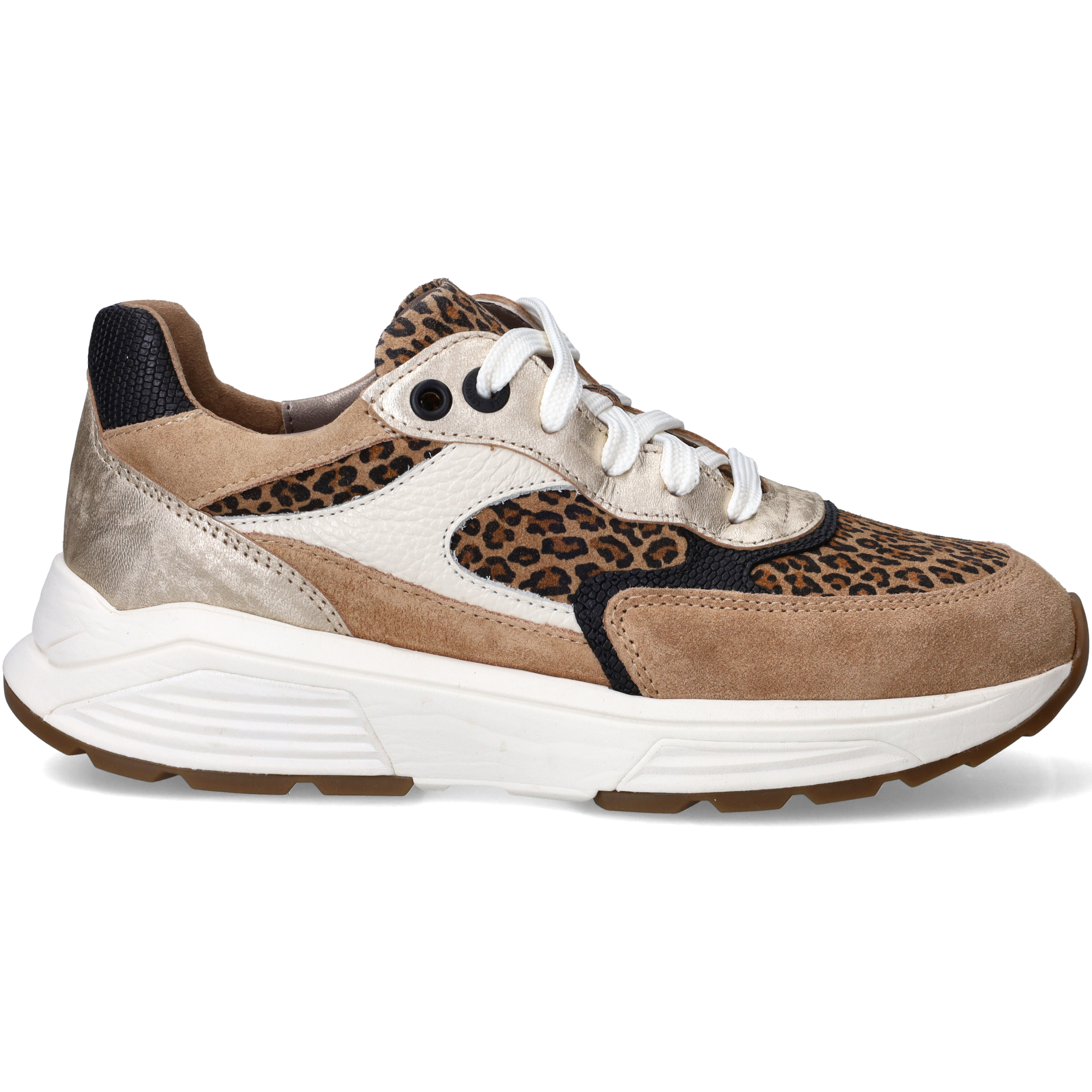 Xsensible Ponte Vecchio Stretchwalker Sneakers Bruin Dames