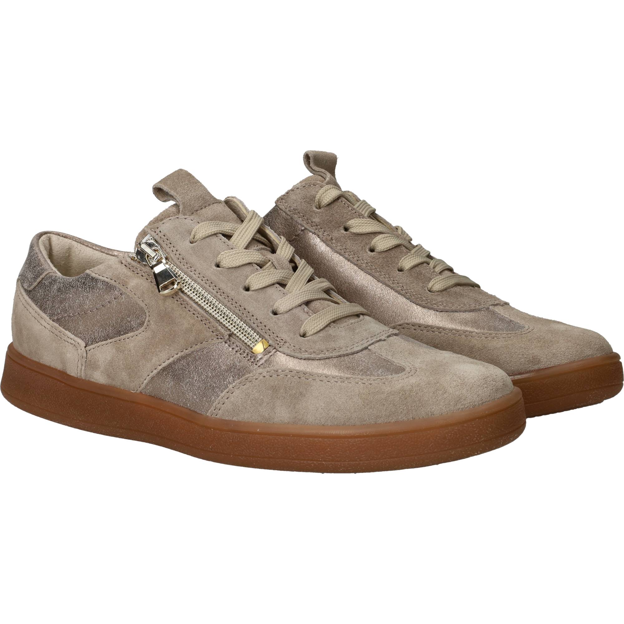 Waldlaufer Daisy Sneakers Dames Taupe, sneaker voor dames – foto 2