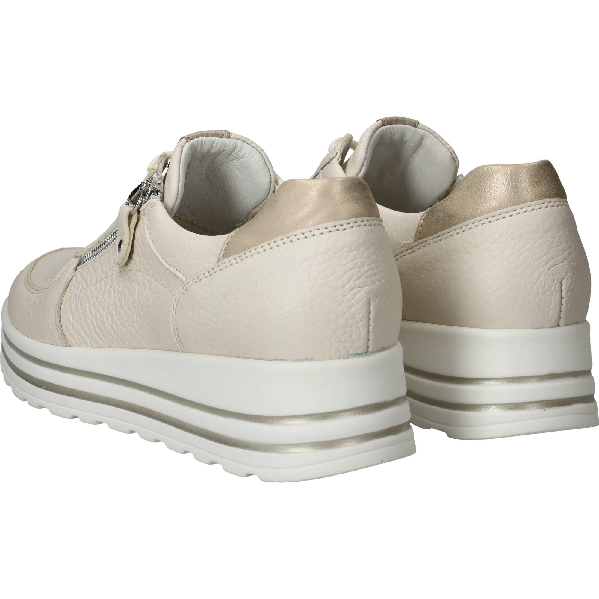 Waldlaufer Lana Sneakers Dames Beige, sneaker voor dames – foto 3