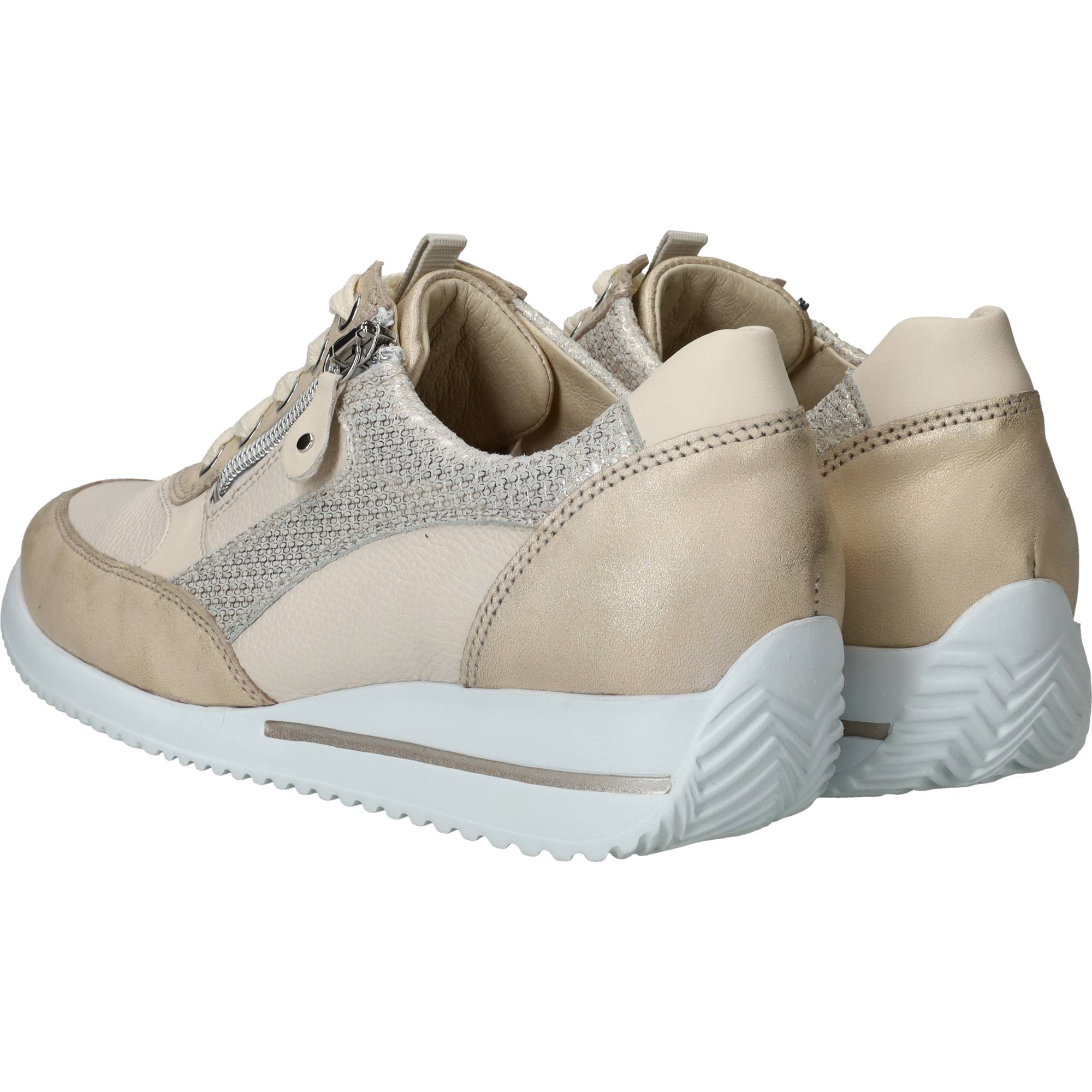 Waldlaufer Himona Sneakers Dames Goud, sneaker voor dames – foto 3