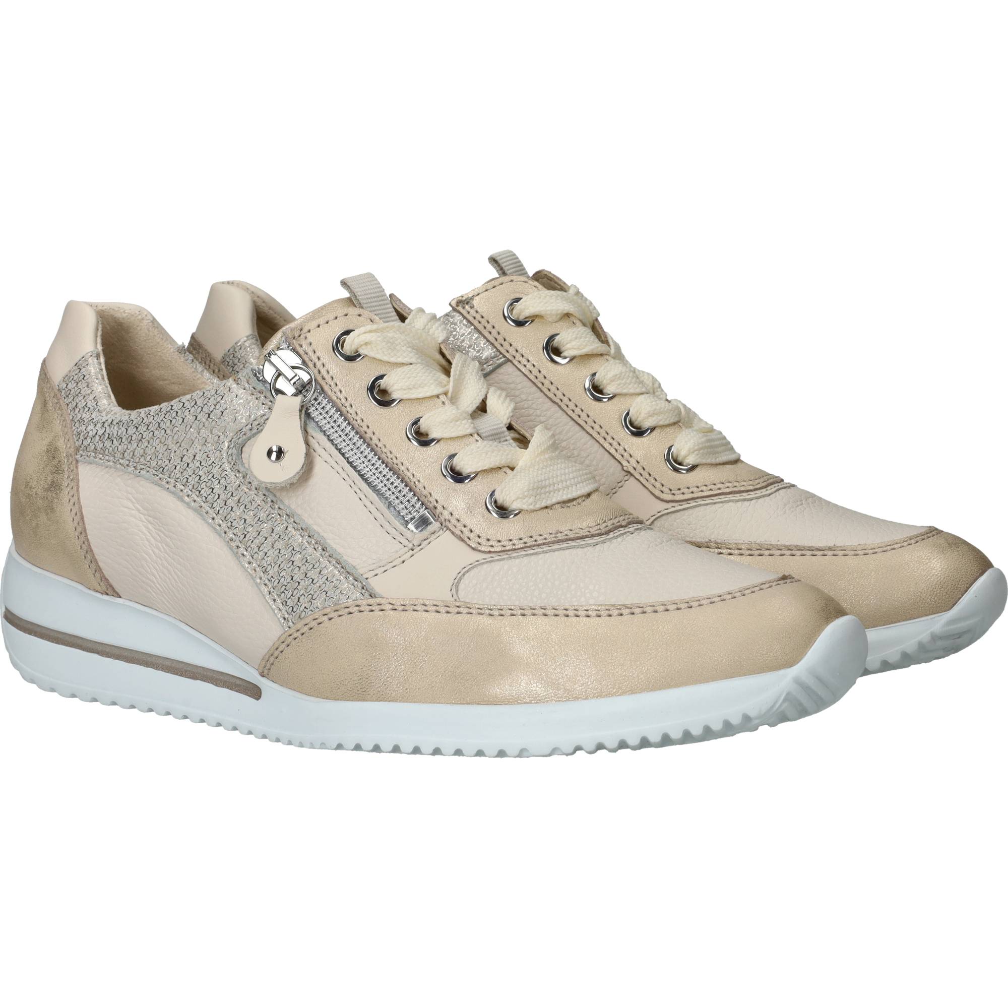 Waldlaufer Himona Sneakers Dames Goud, sneaker voor dames – foto 2