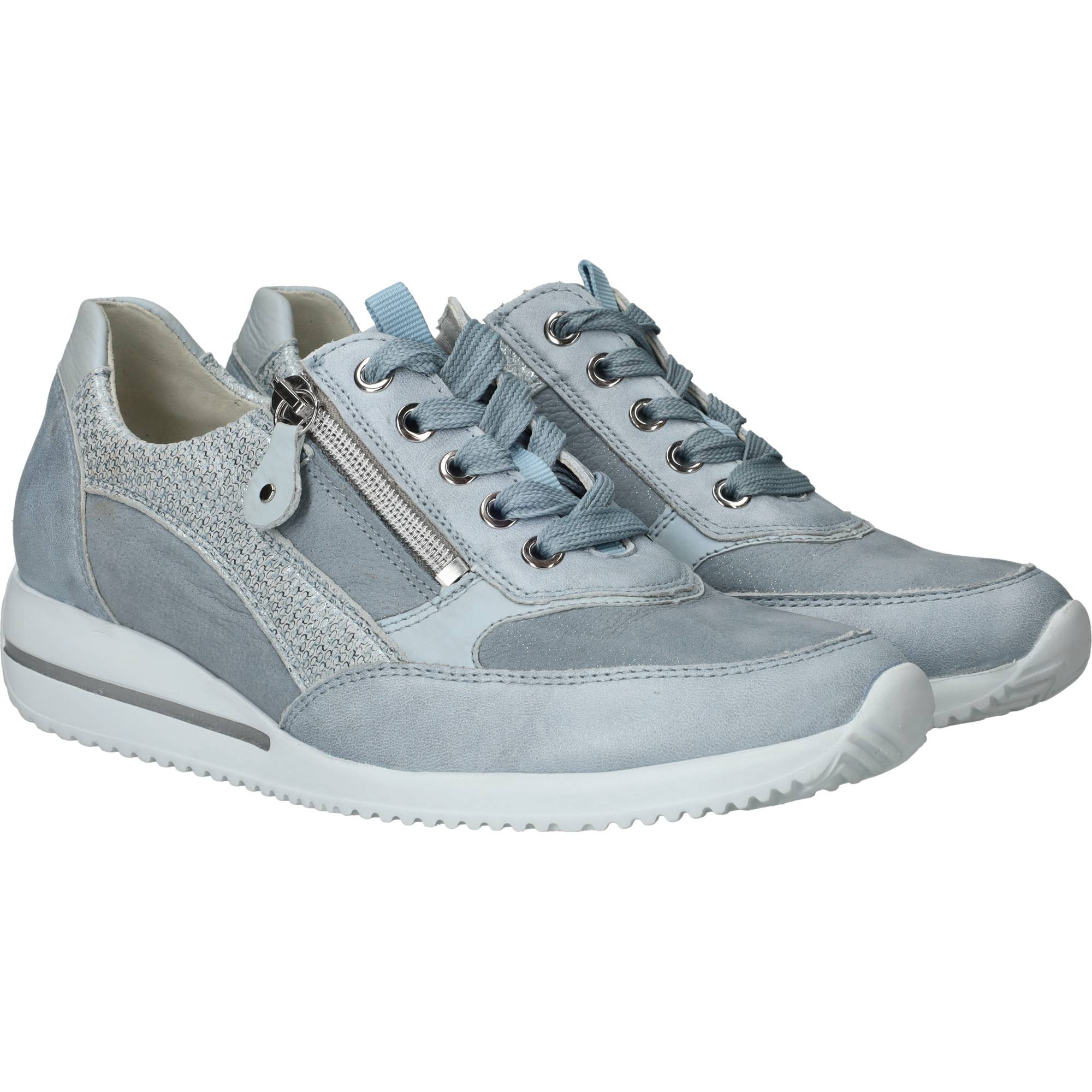 Waldlaufer Himona Sneakers Dames Blauw, sneaker voor dames – foto 2
