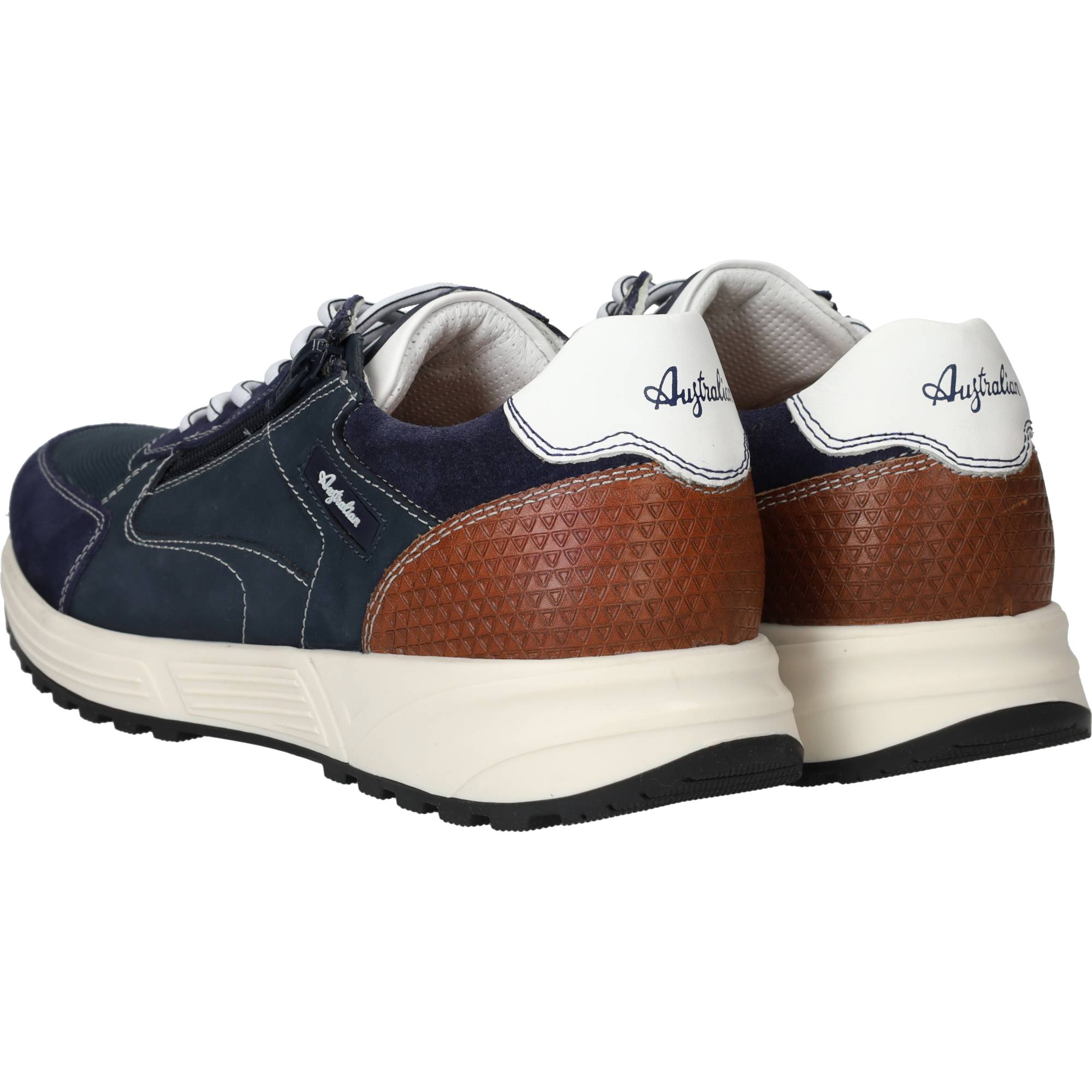 Australian Discover Sneakers Heren Blauw, sneaker voor heren – foto 3