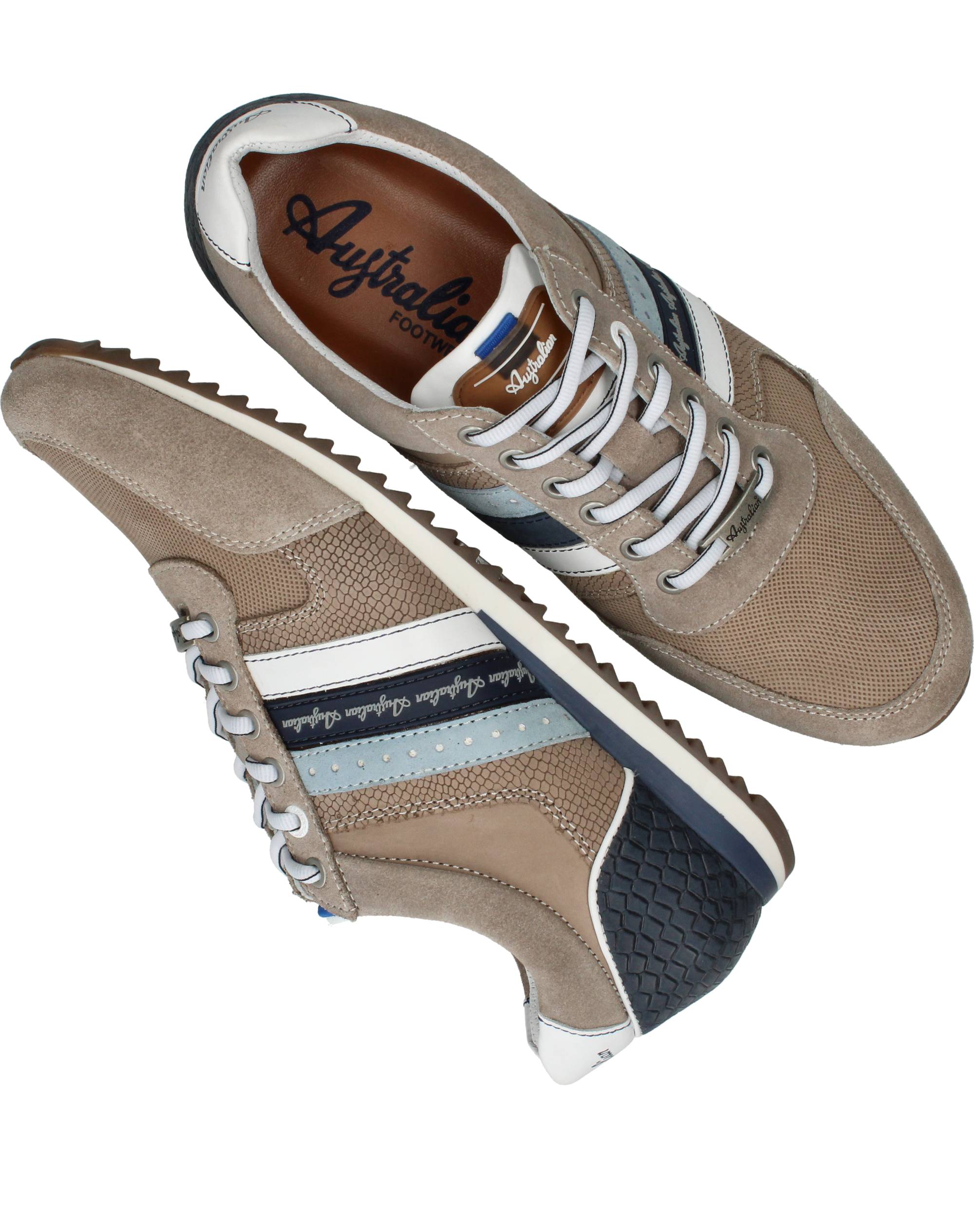Australian Camaro Sneakers Heren Bruin, sneaker voor heren – foto 4