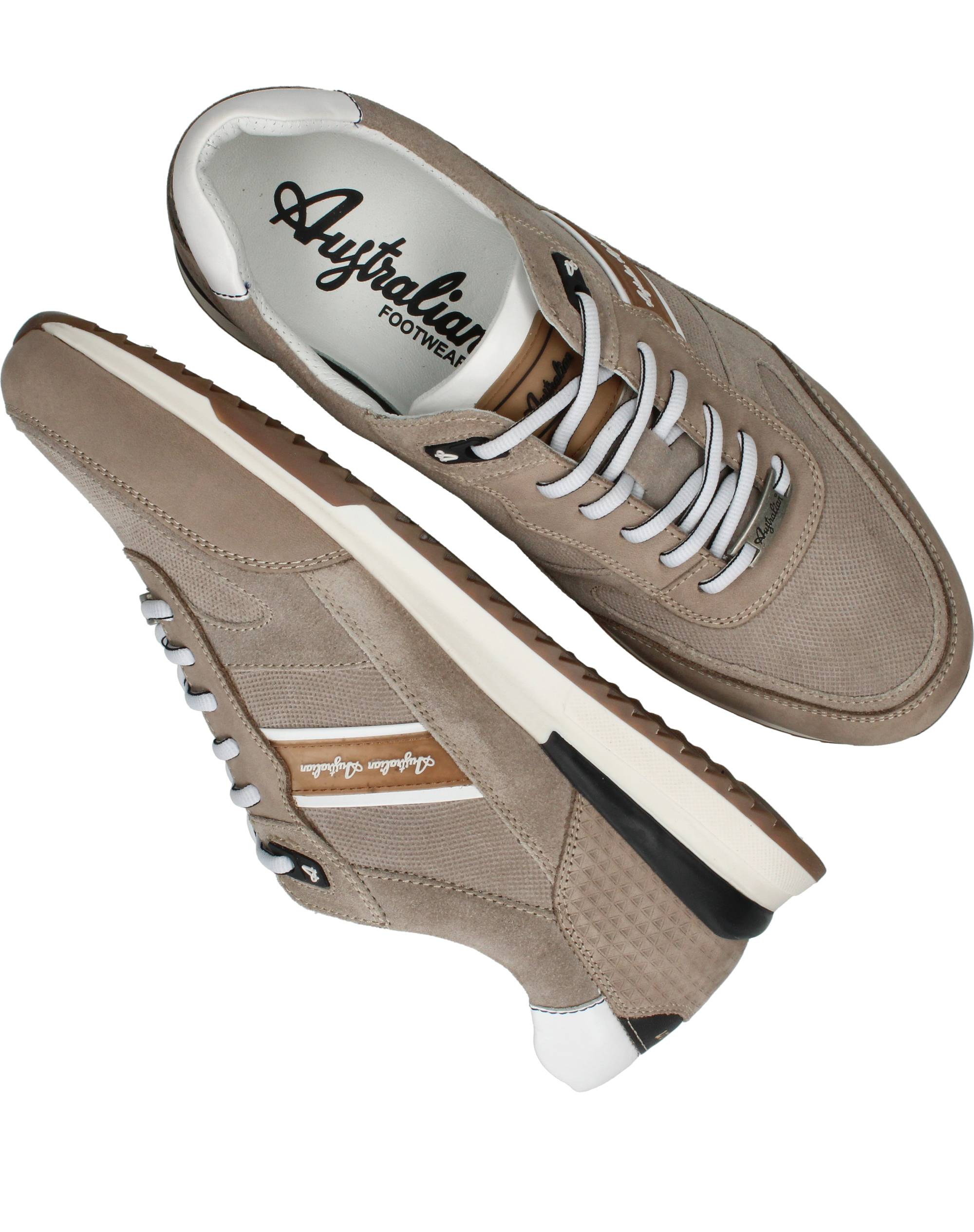 Australian Filmon Sneakers Heren Bruin, sneaker voor heren – foto 4