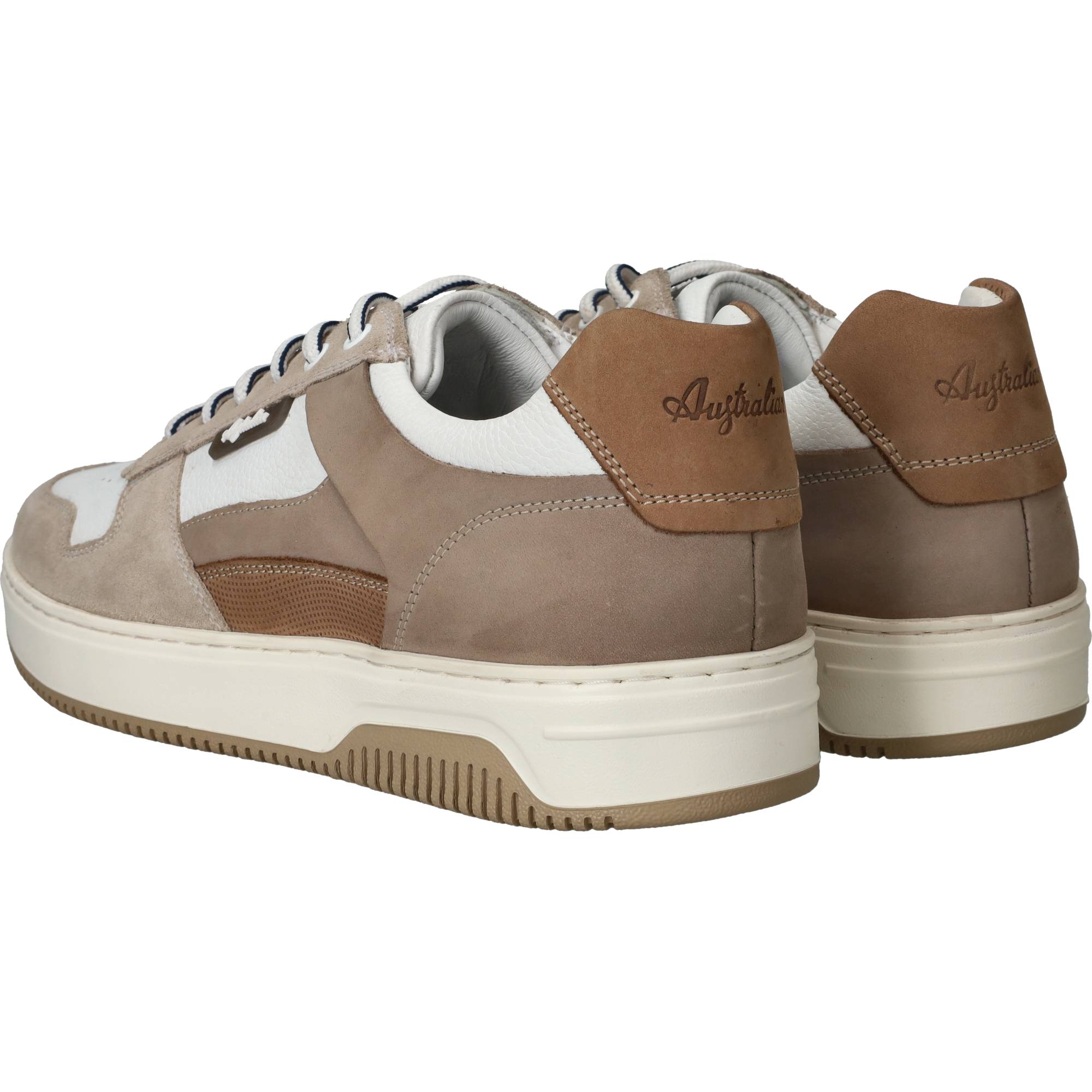 Australian Richmond Sneakers Heren Taupe, sneaker voor heren – foto 3