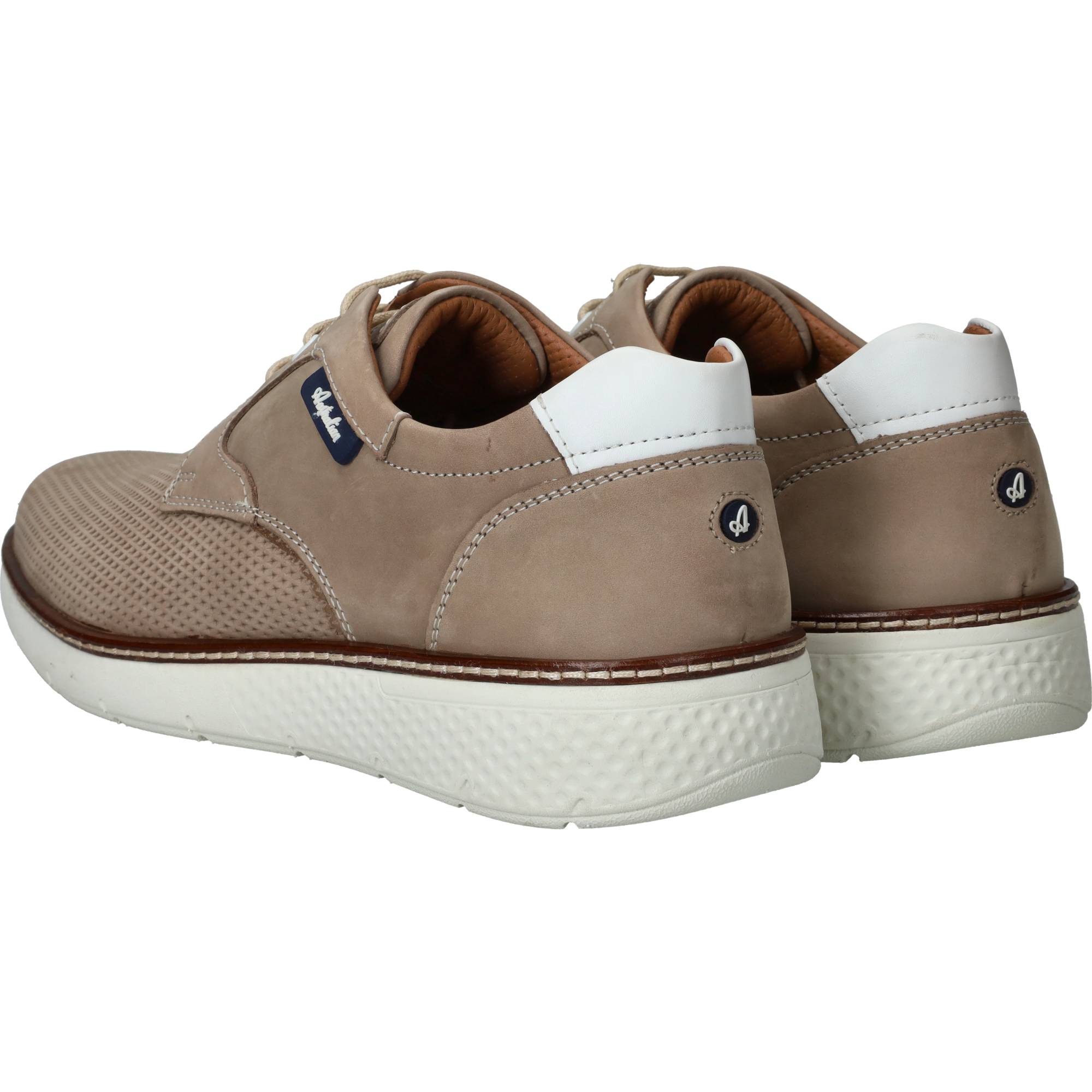 Australian Porto Veterschoenen Heren Taupe, veterschoen voor heren – foto 3