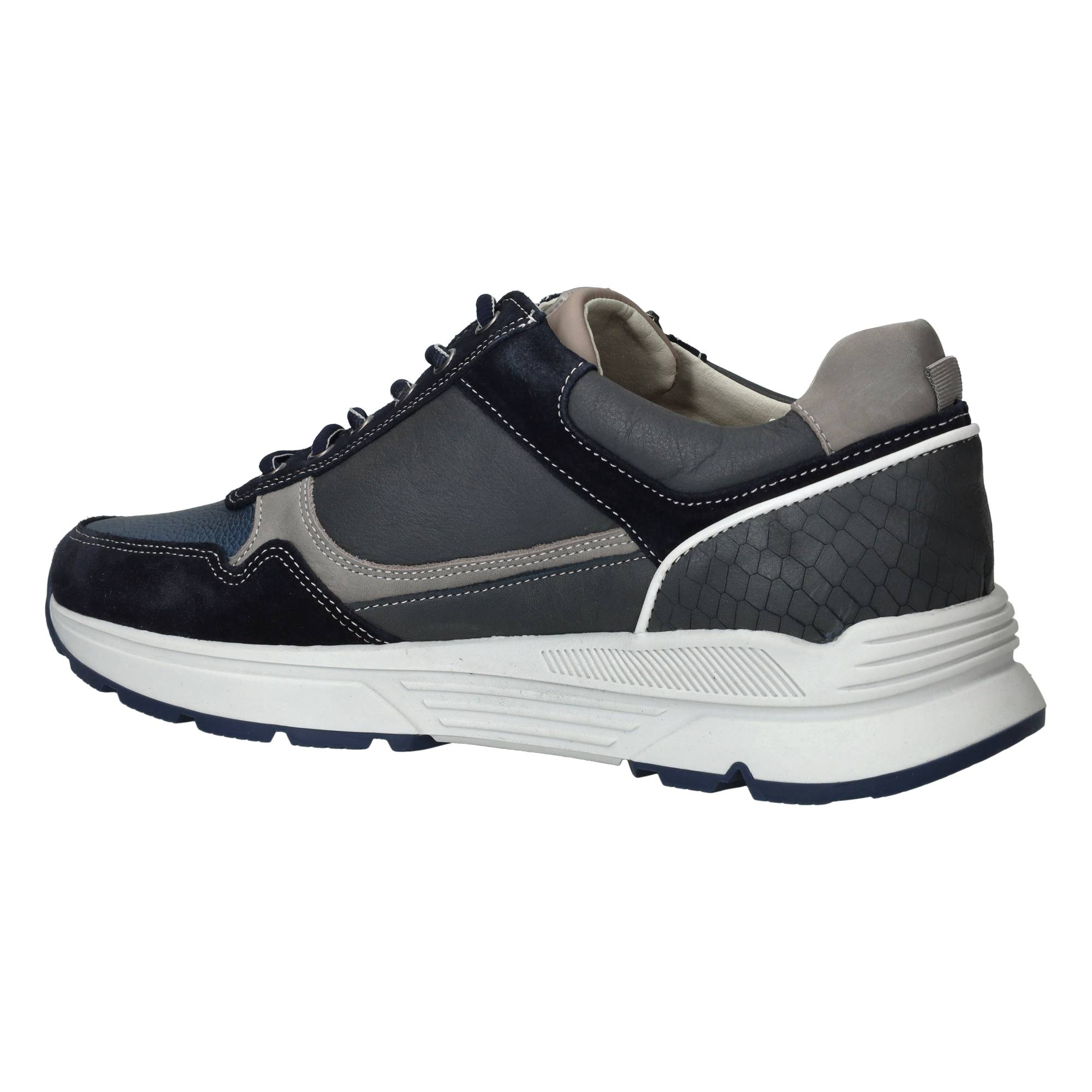 しあわせな選択meetsCOMFORT MAN-SUPIYONGKEYRING Australian Comfort Connery Sneakers Blauw Heren | Durlinger.com
