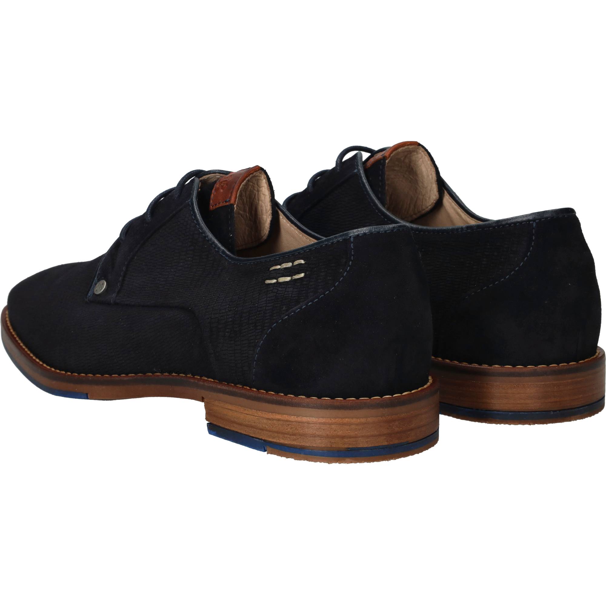 Berkelmans Posadas Veterschoenen Heren Blauw, veterschoen voor heren – foto 3