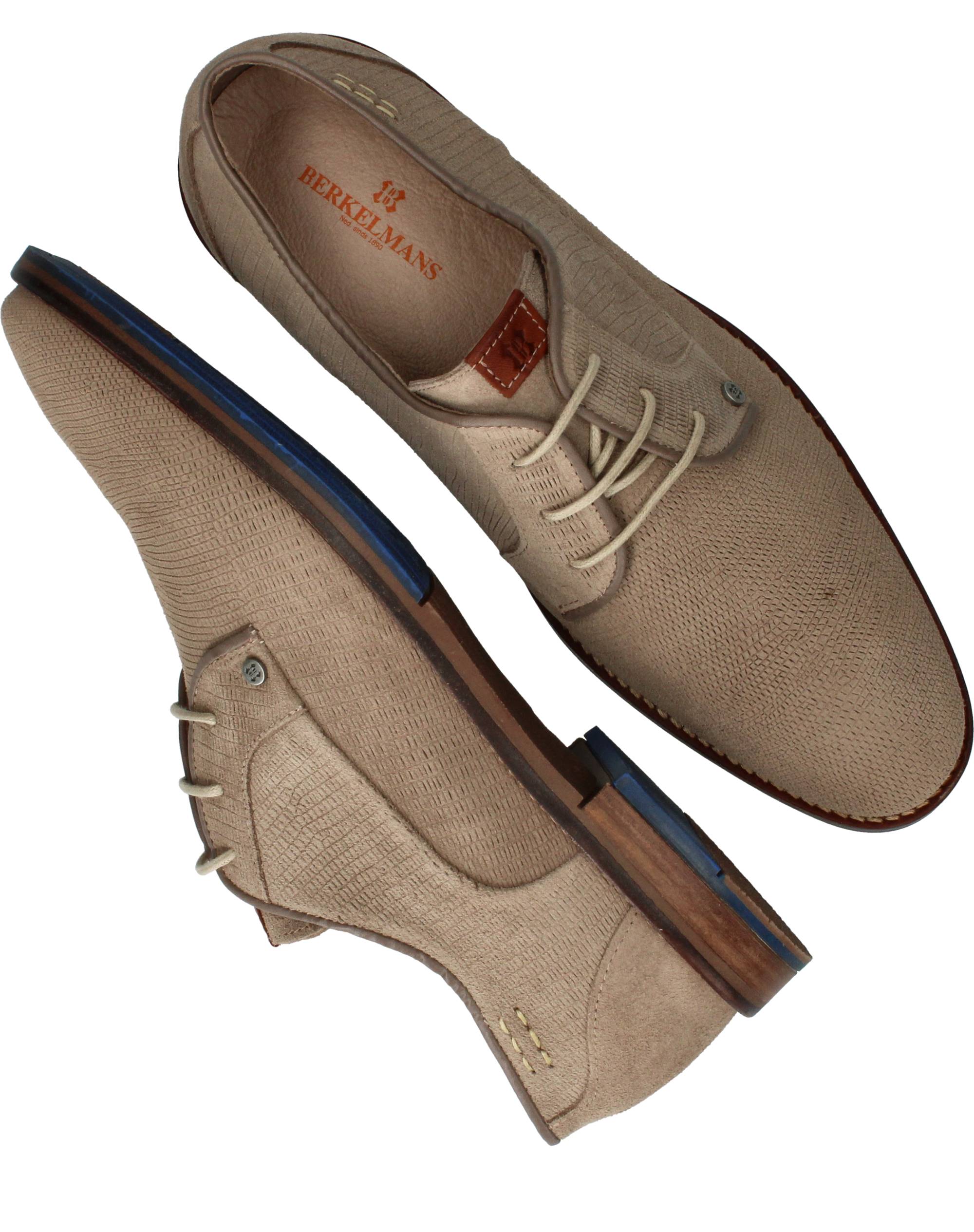 Berkelmans Posadas Veterschoenen Heren Taupe, veterschoen voor heren – foto 4