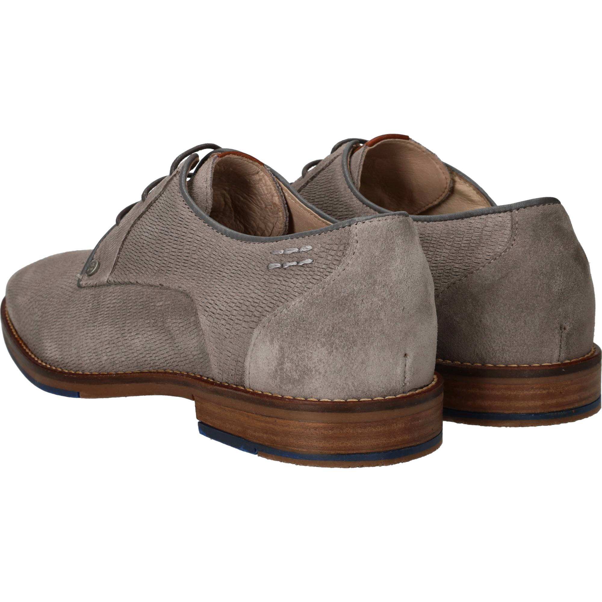 Berkelmans Posadas Veterschoenen Heren Grijs, veterschoen voor heren – foto 3