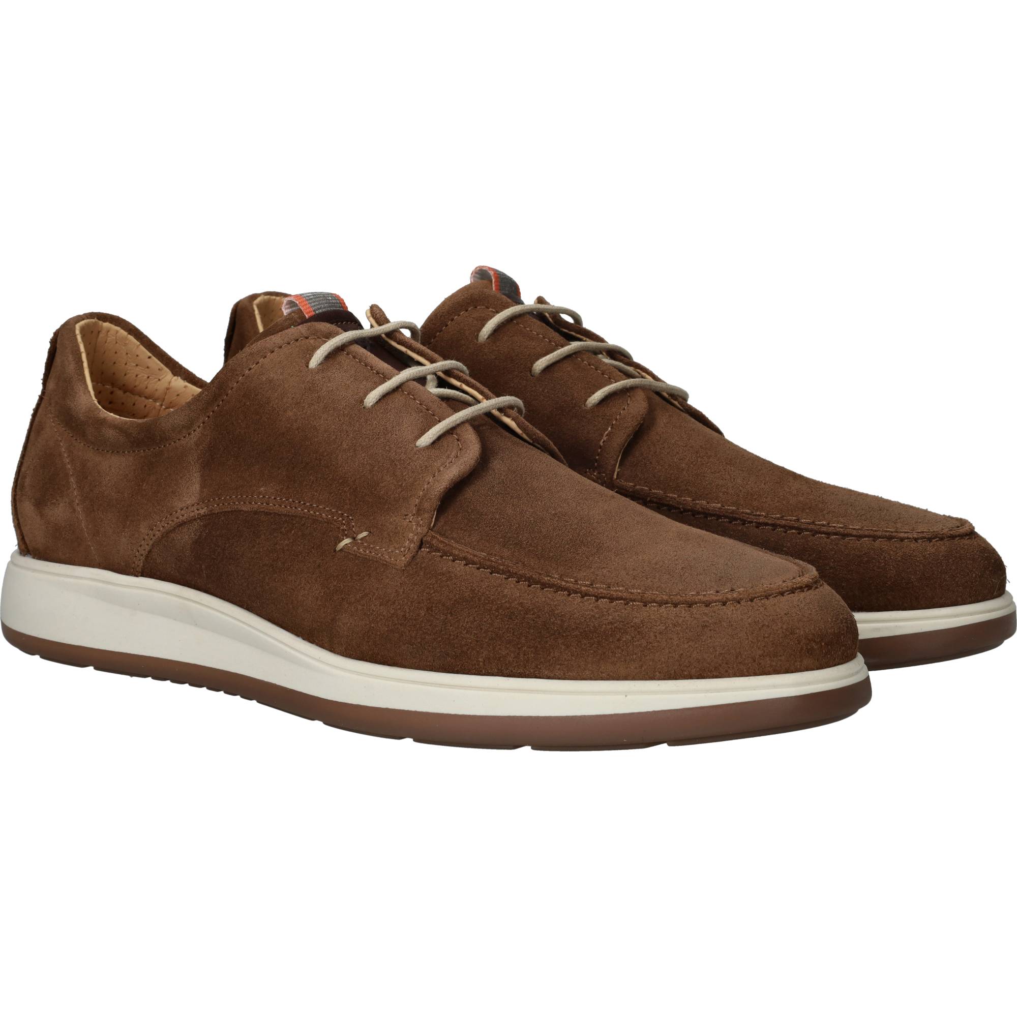 Berkelmans Lydden Veterschoenen Heren Cognac, veterschoen voor heren – foto 2