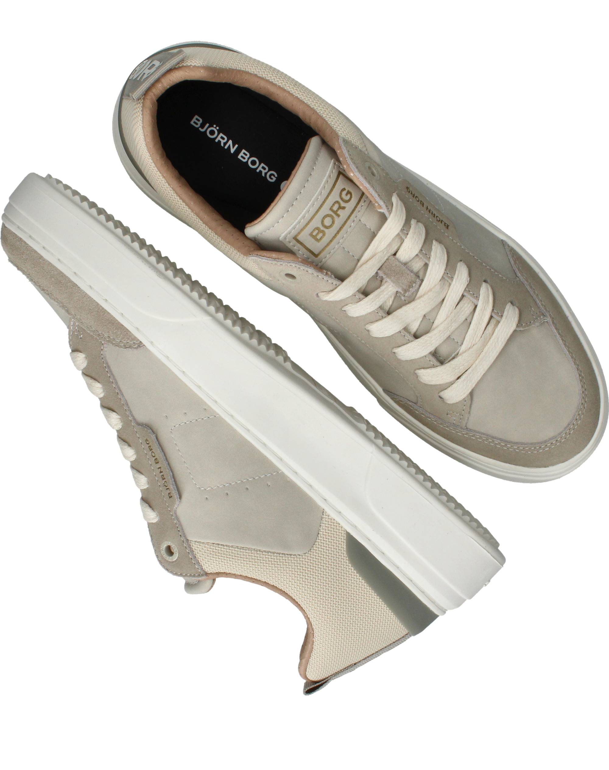 Bjorn Borg Sneakers Heren Beige, sneaker voor heren – foto 8