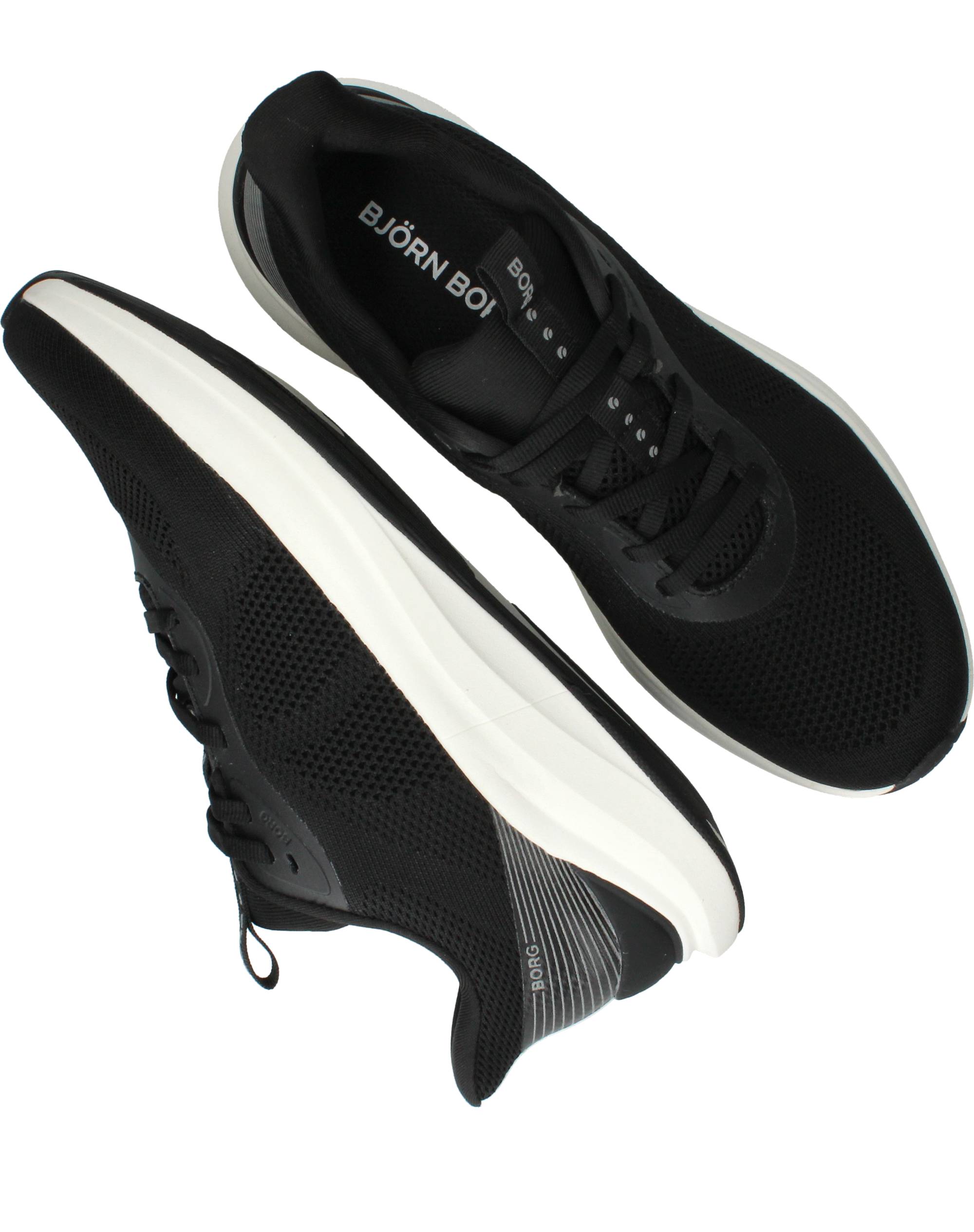 Bjorn Borg Sneakers Heren Zwart, sneaker voor heren – foto 4