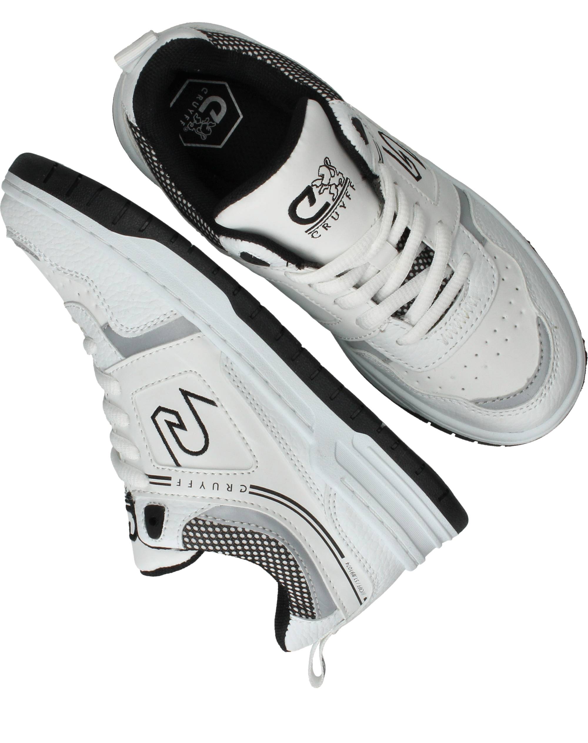 Cruyff Raval Sneakers Jongens Wit – foto 3