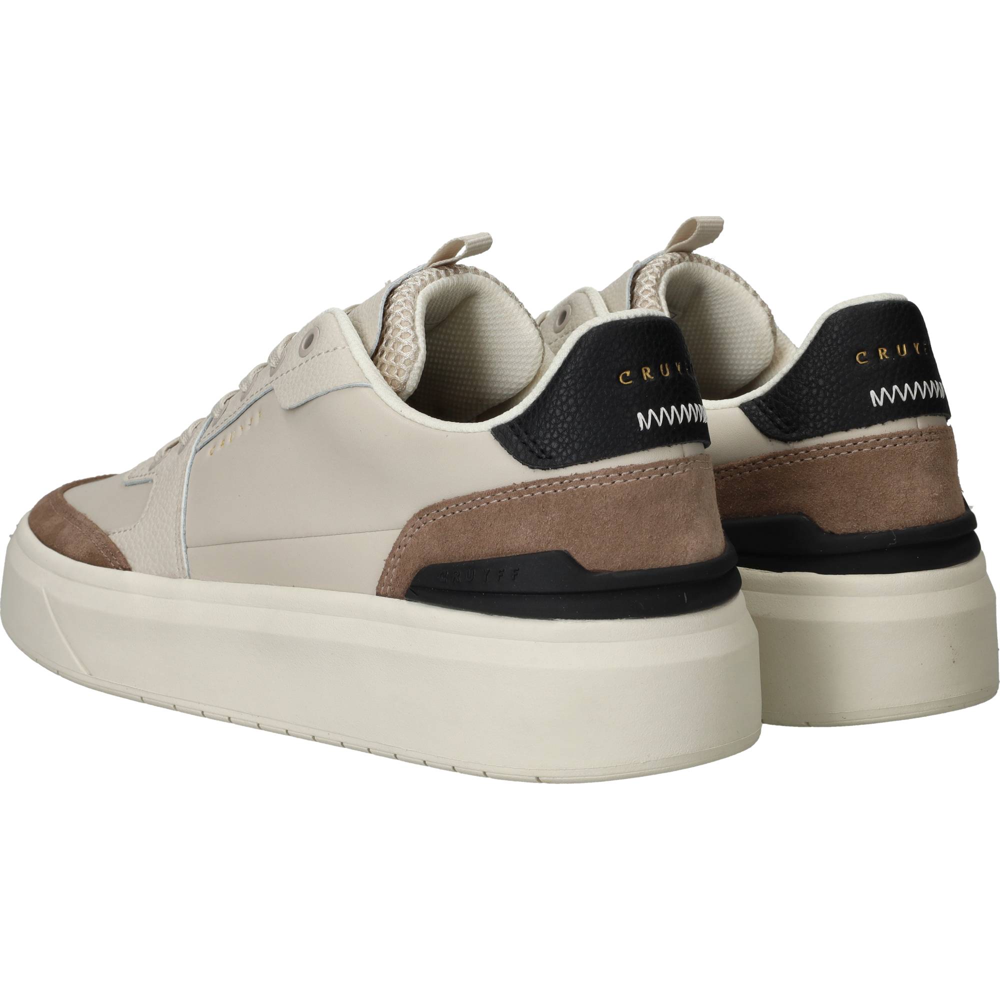 Cruyff Endorsed Tennis Sneakers Heren Beige, sneaker voor heren – foto 3