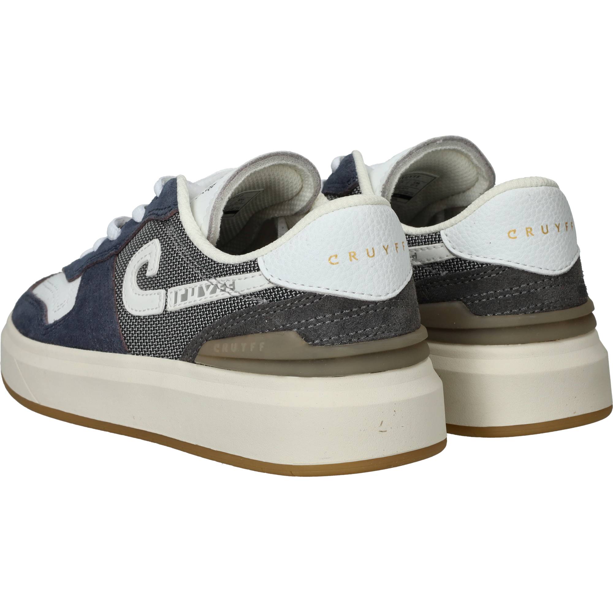 Cruyff Indoor Classic Sneakers Jongens Blauw – foto 2