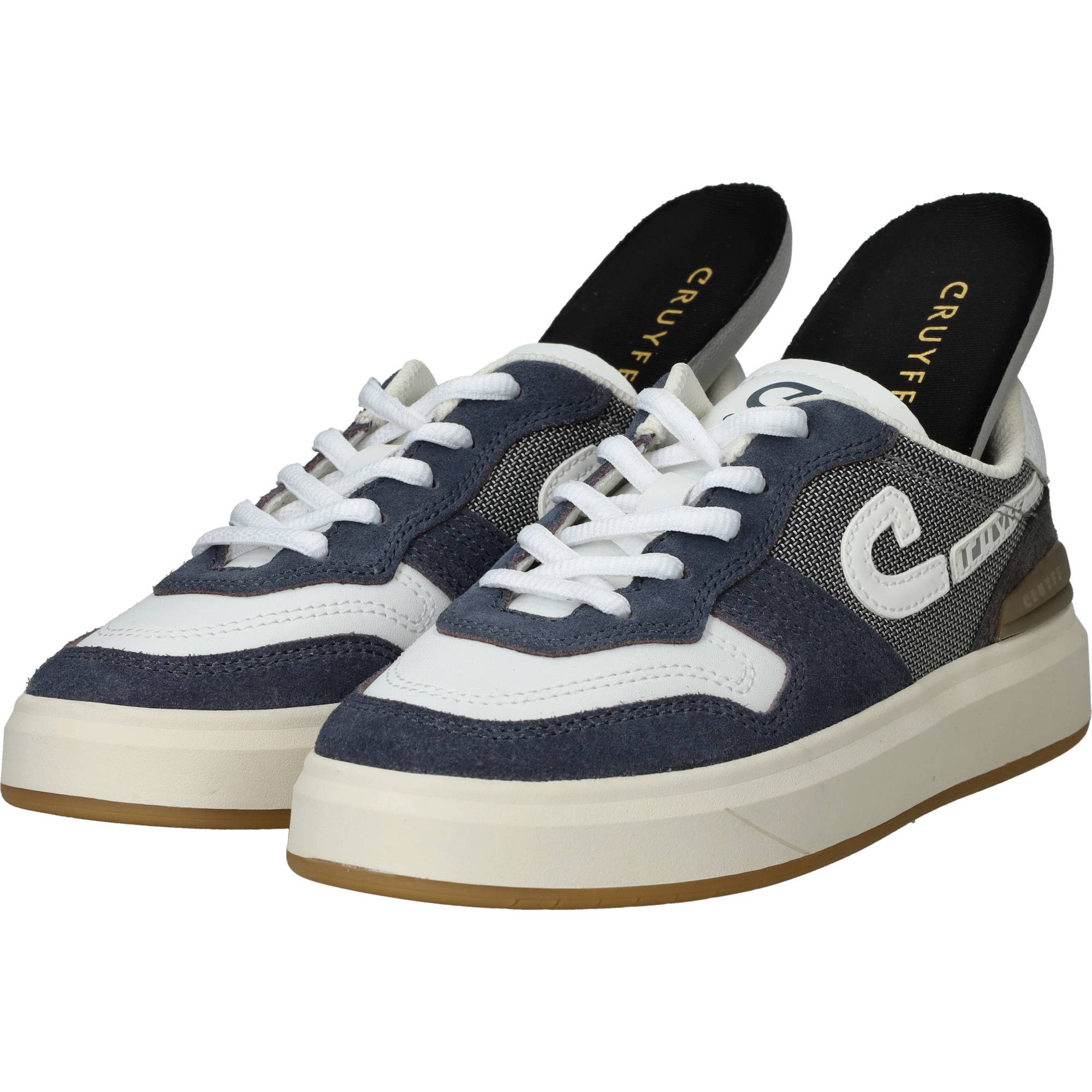 Cruyff Indoor Classic Sneakers Jongens Blauw – foto 4