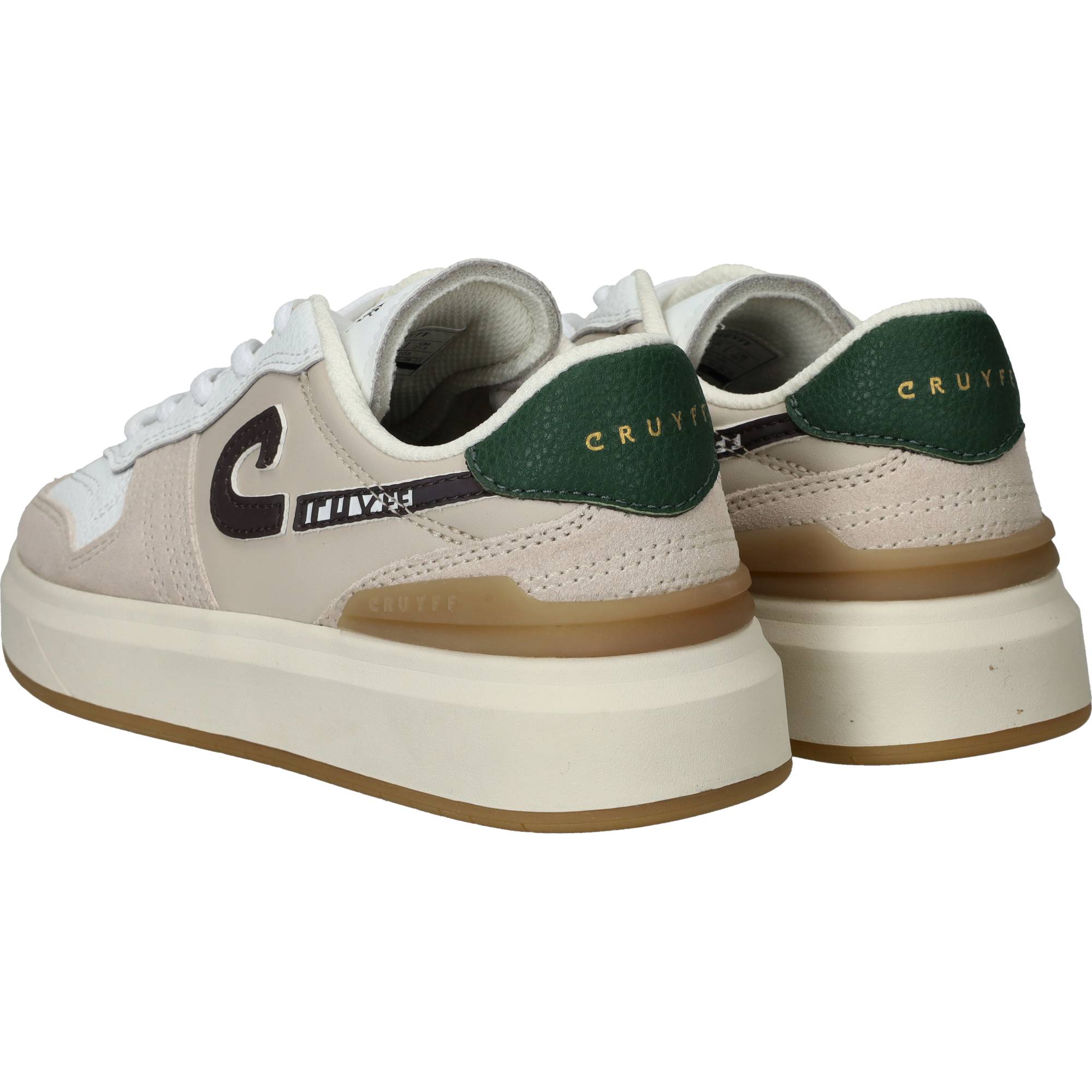 Cruyff Indoor Classic Sneakers Jongens Beige – foto 2