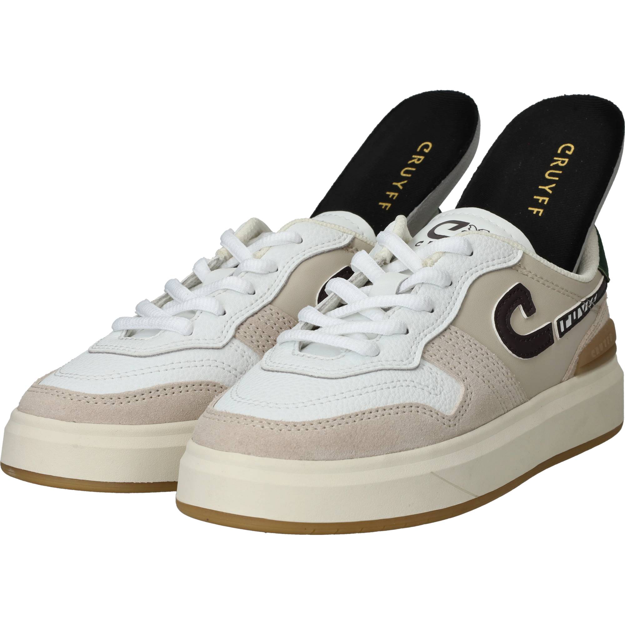 Cruyff Indoor Classic Sneakers Jongens Beige – foto 4