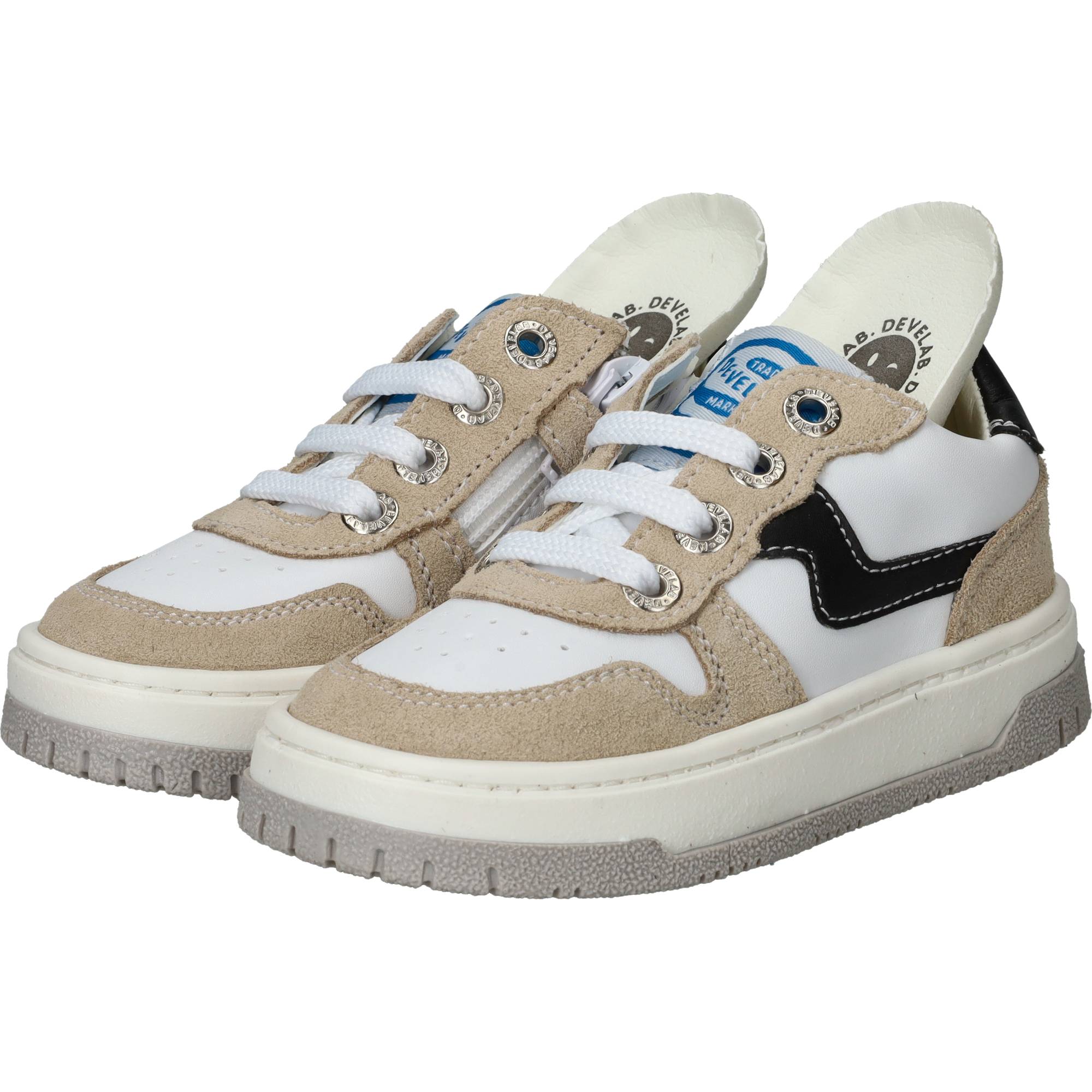 Develab Sneakers Jongens Beige – foto 4