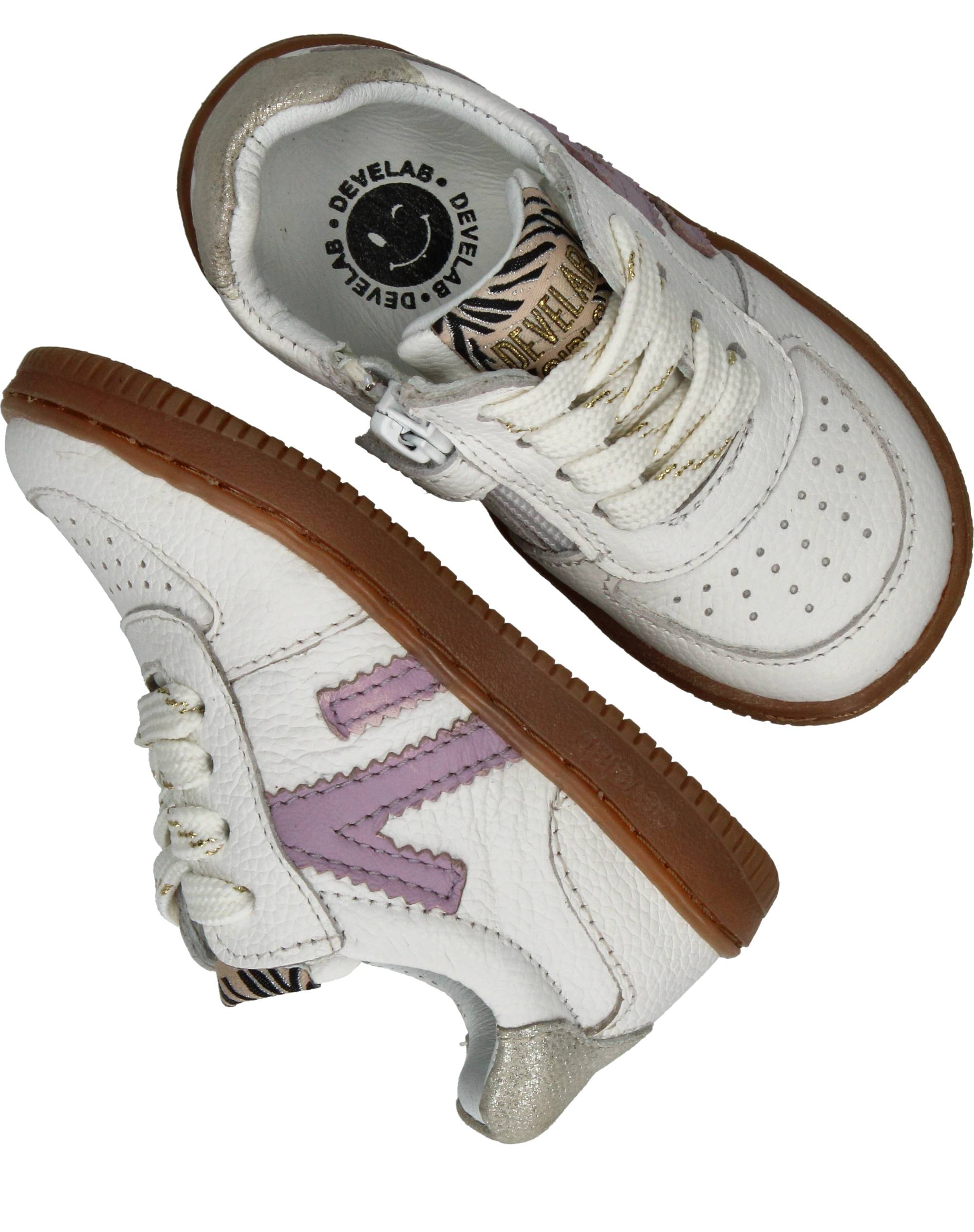 Develab FirstStep Sneakers Meisjes Wit – foto 3