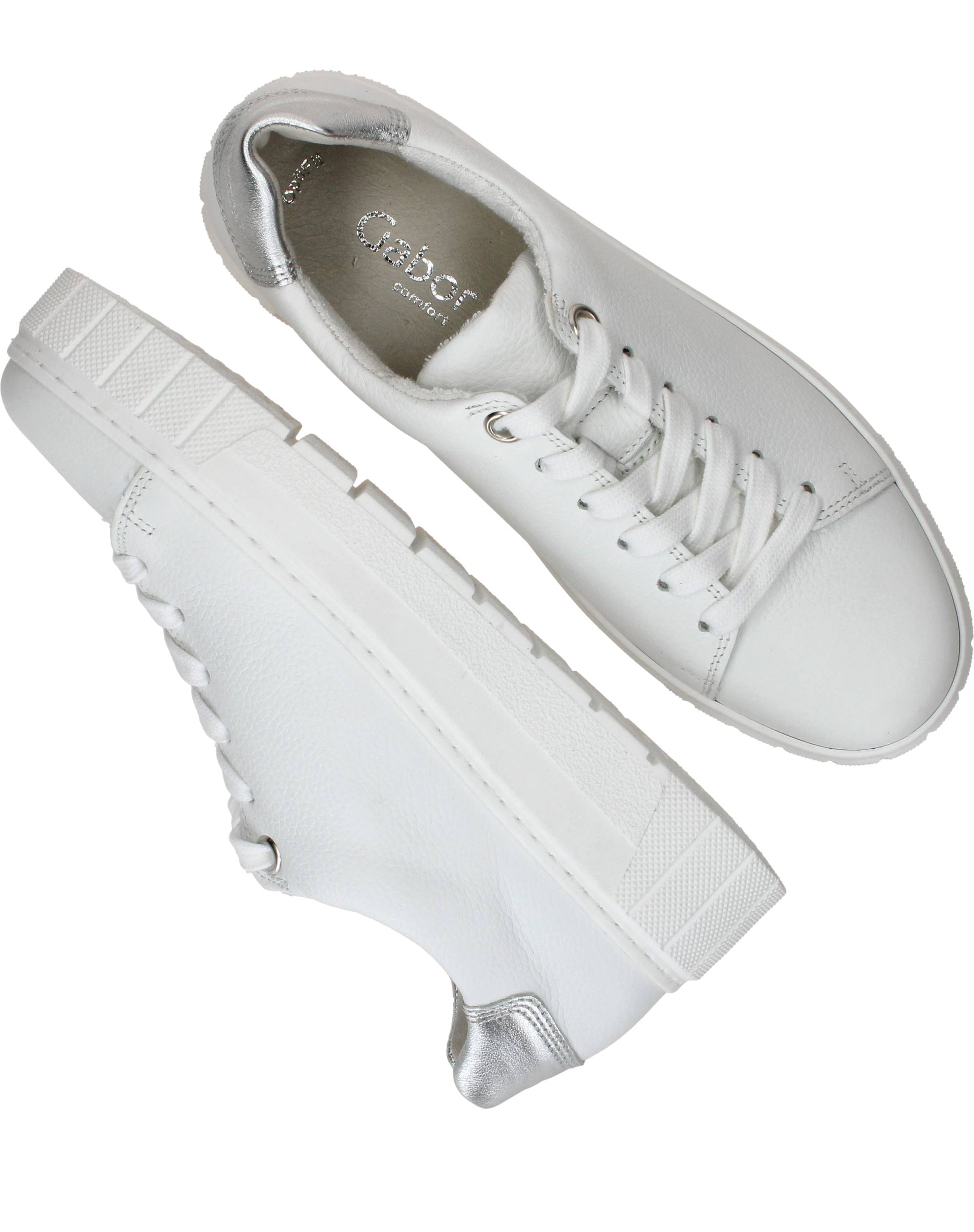 Gabor Sneakers Dames Wit, sneaker voor dames – foto 4
