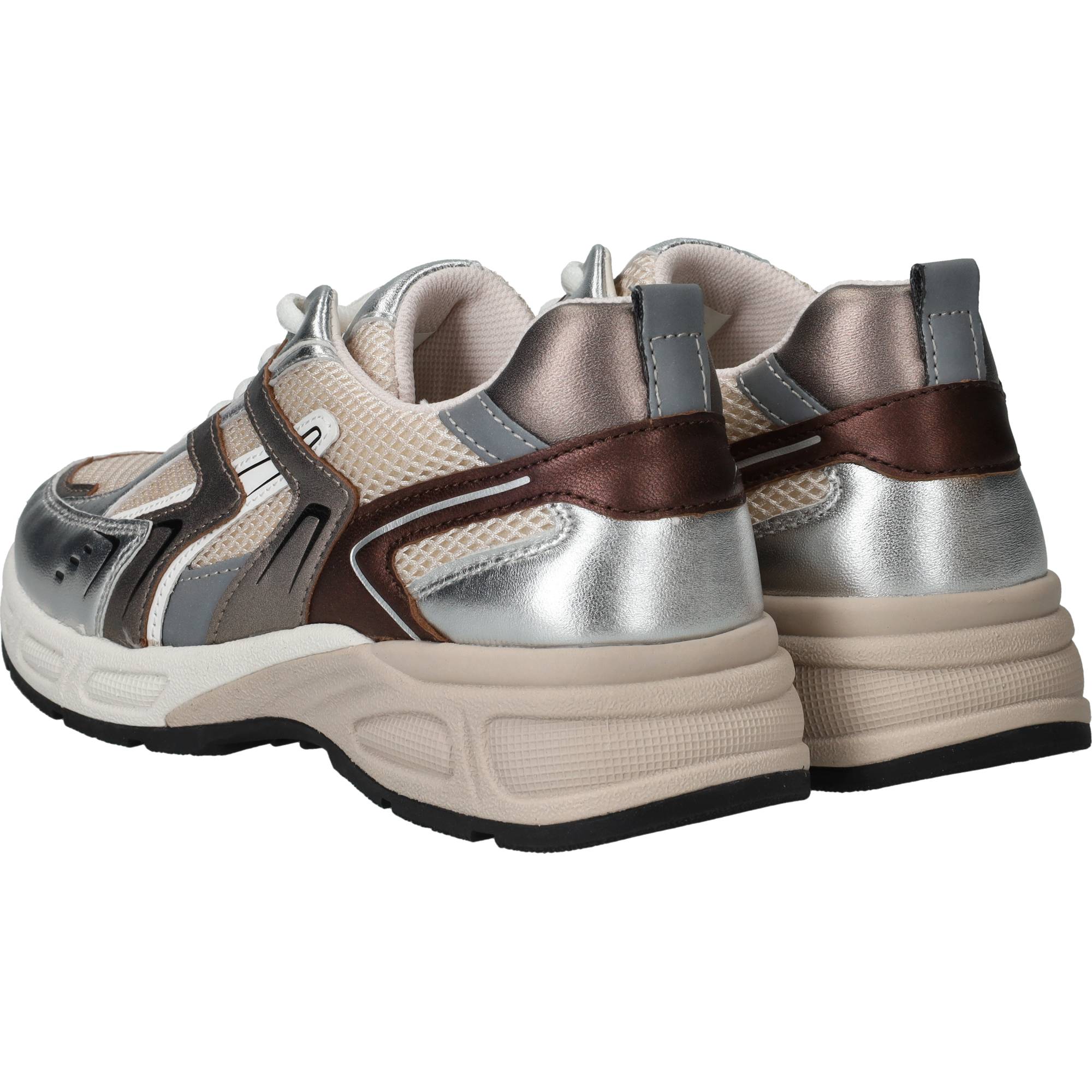 Gabor Sneakers Dames Zilver, sneaker voor dames – foto 4