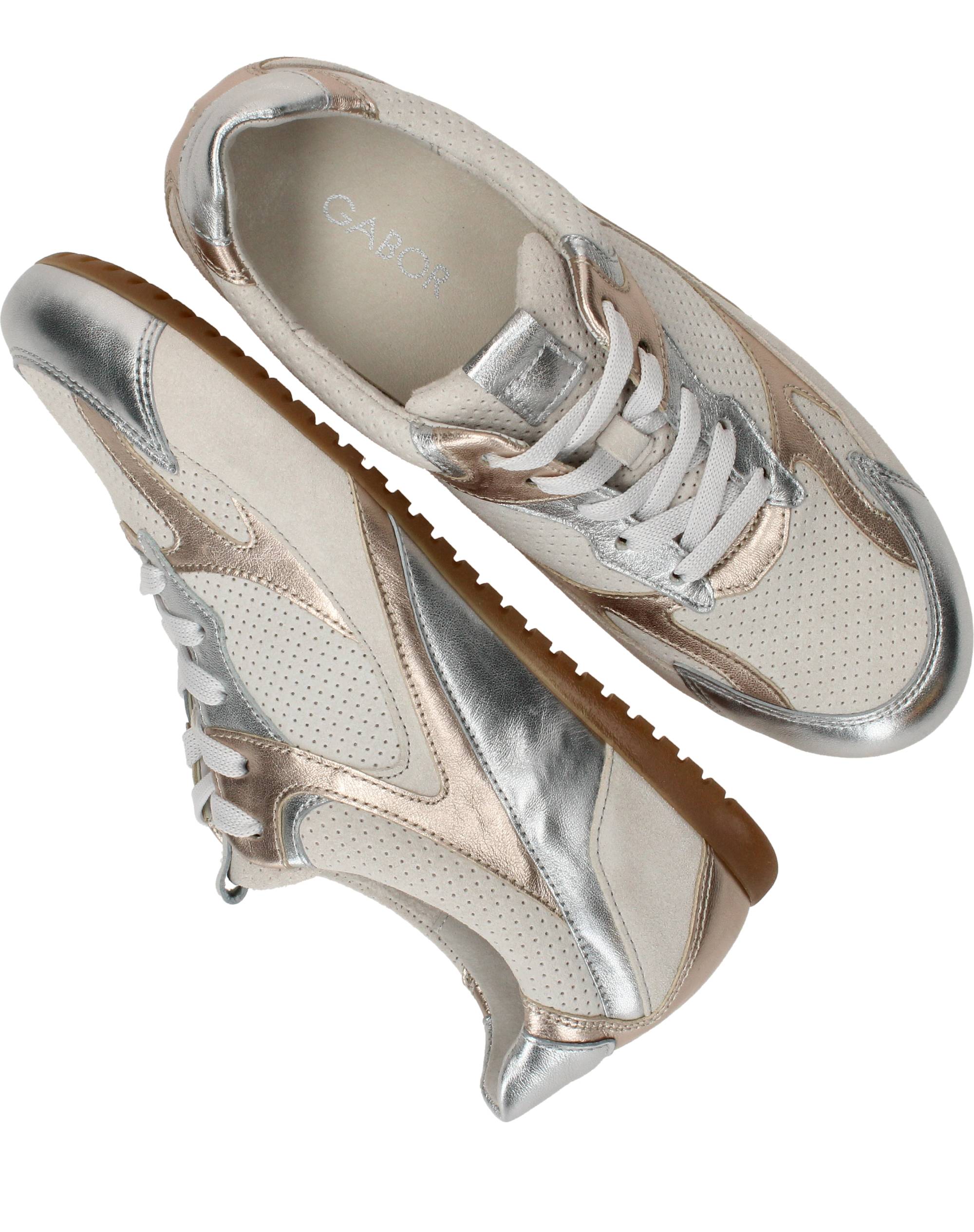 Gabor Sneakers Dames Beige, sneaker voor dames – foto 8